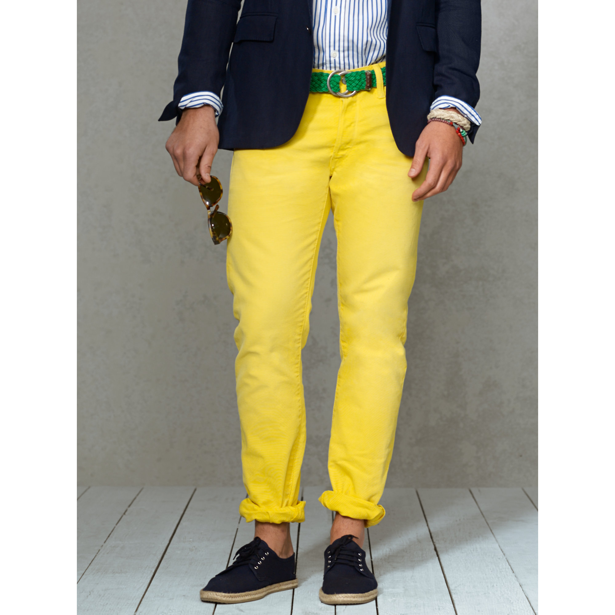 Ralph lauren best sale yellow pants