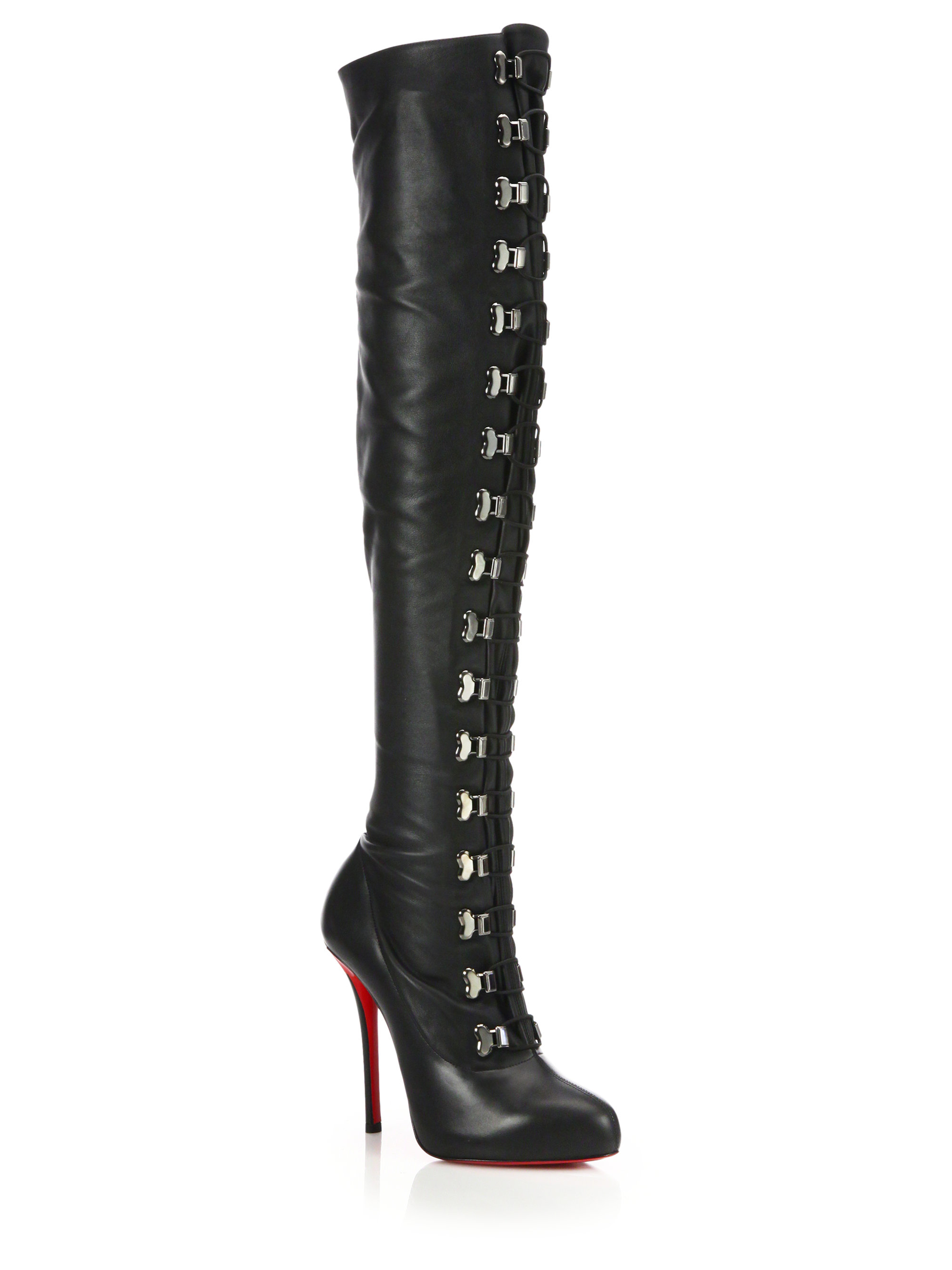over the knee louboutin boots