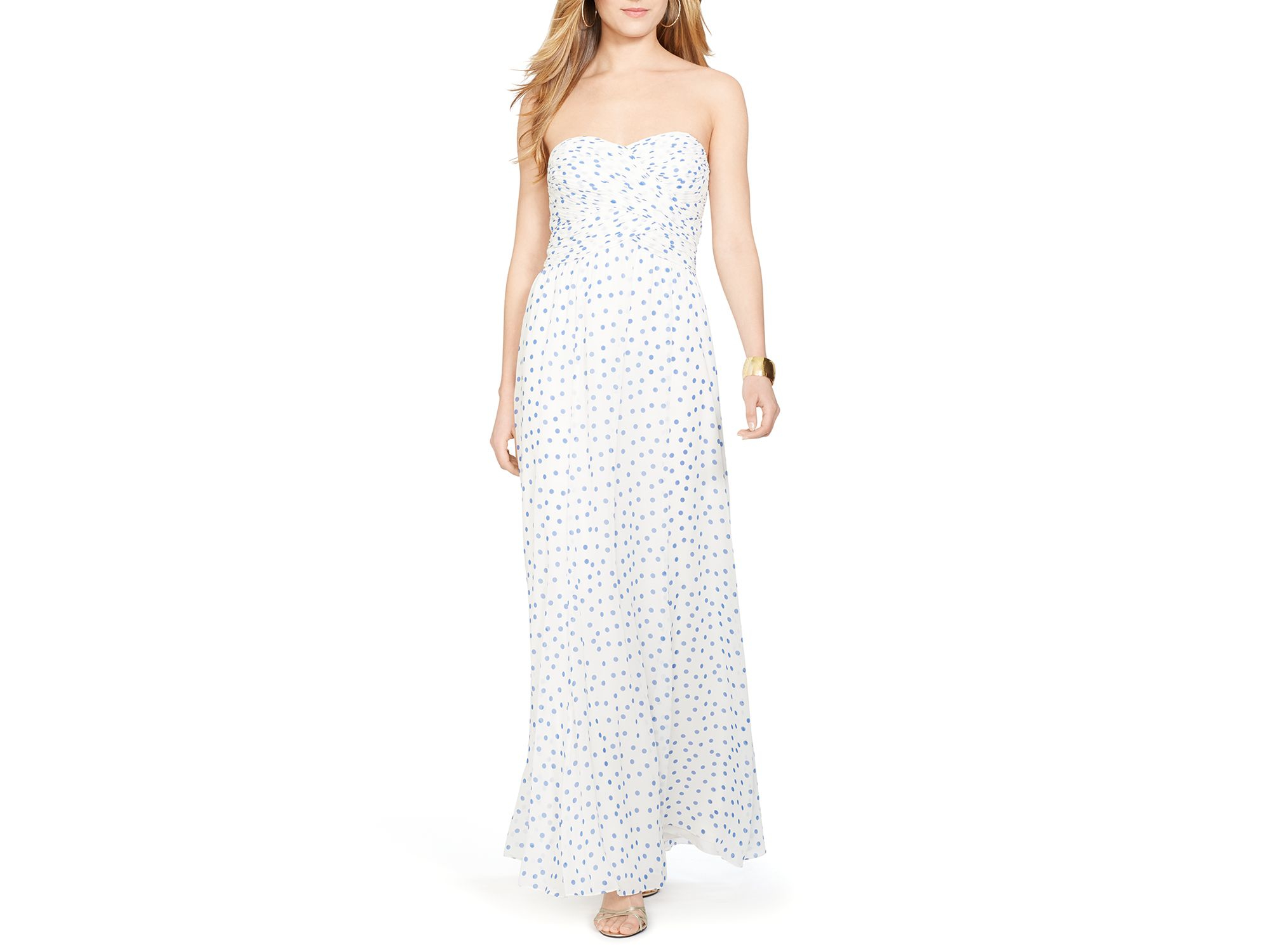 bloomingdales white gown