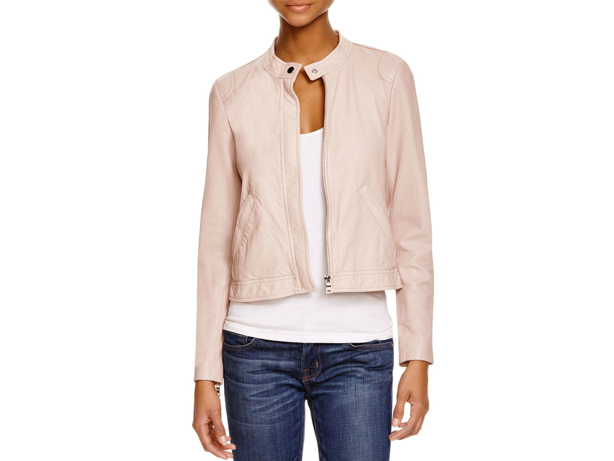 rebecca taylor leather jacket