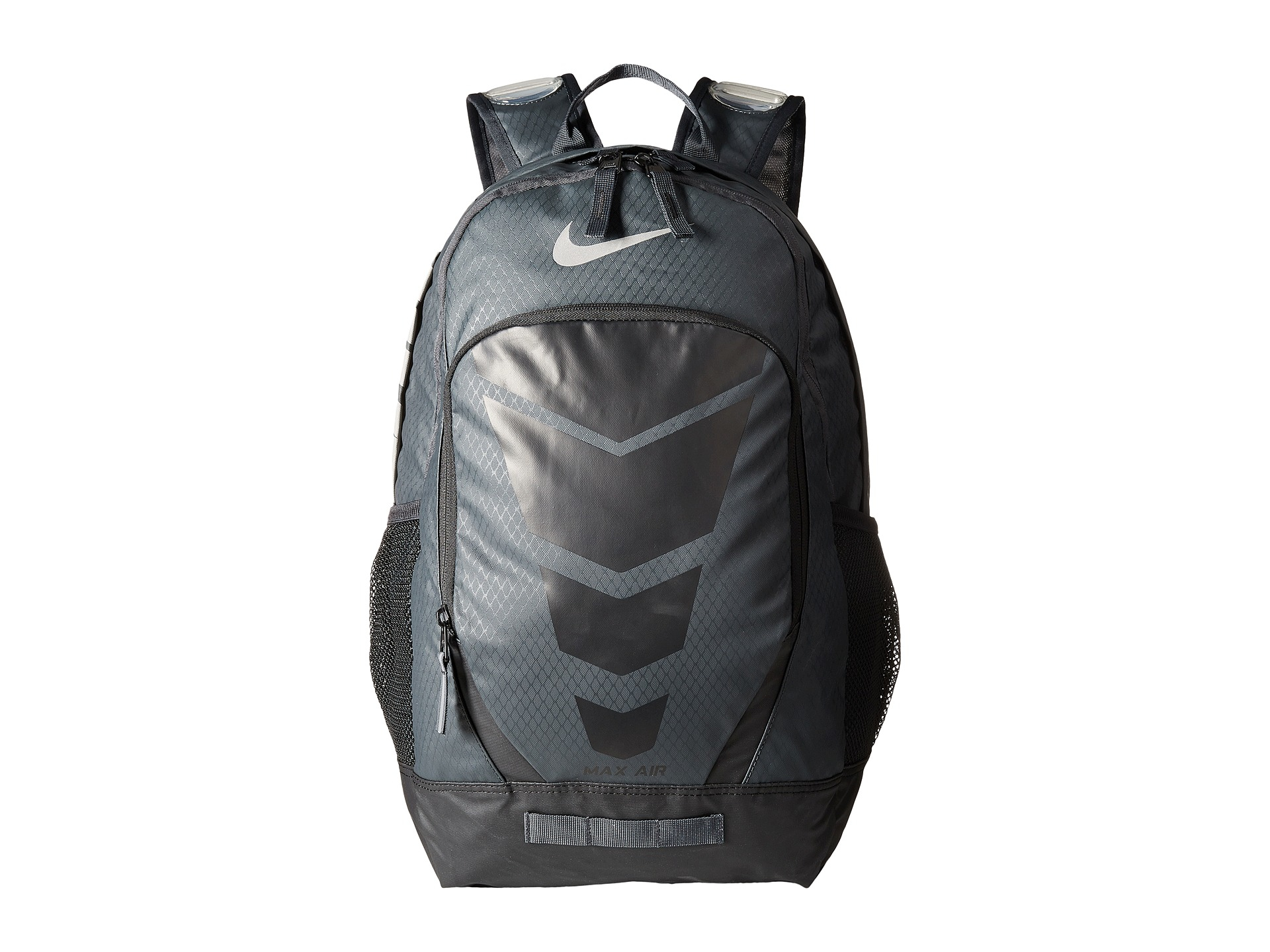 nike max air vapor backpack metallic grey