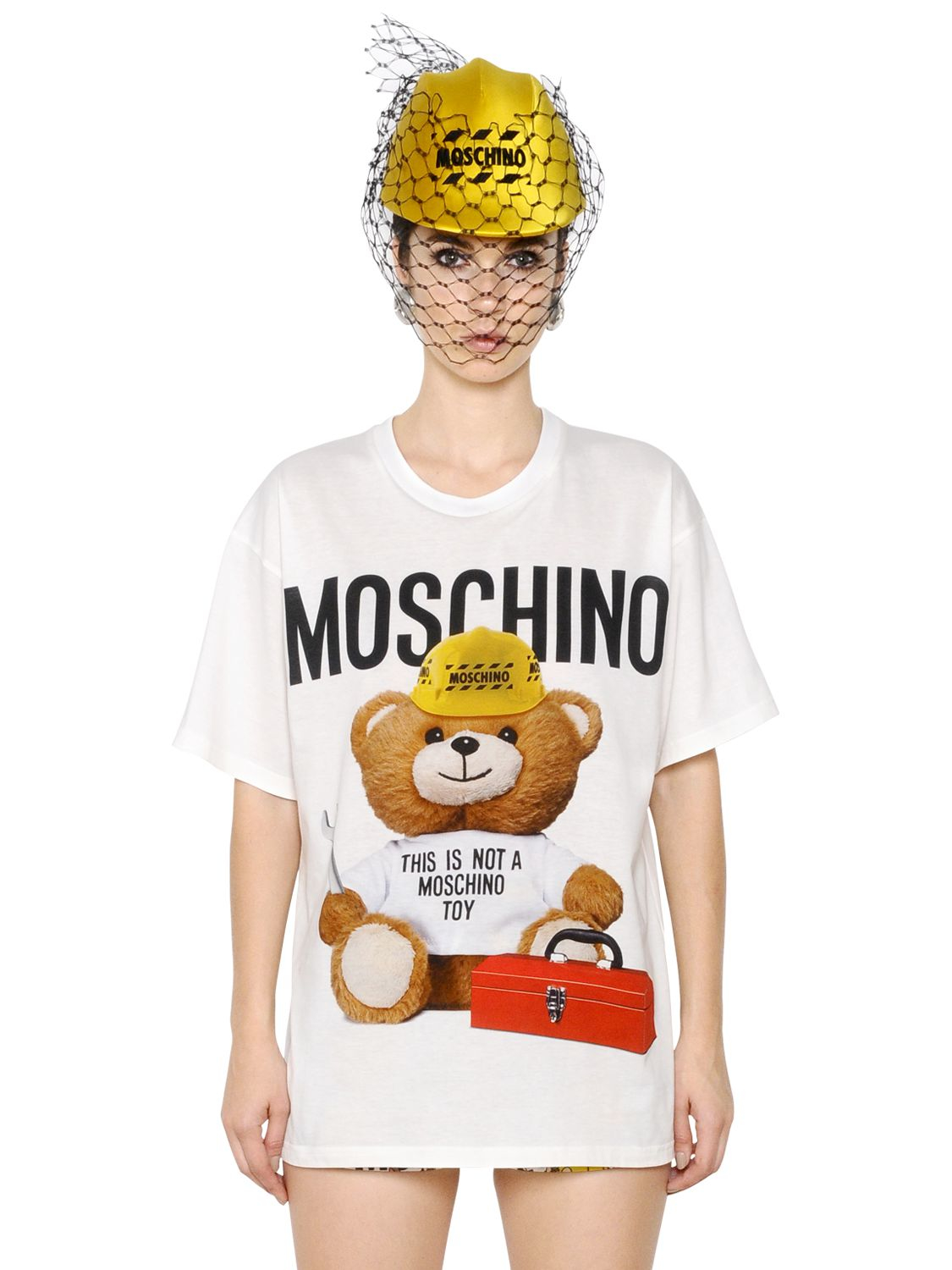 Moschino Oversize Teddy Bear Print 