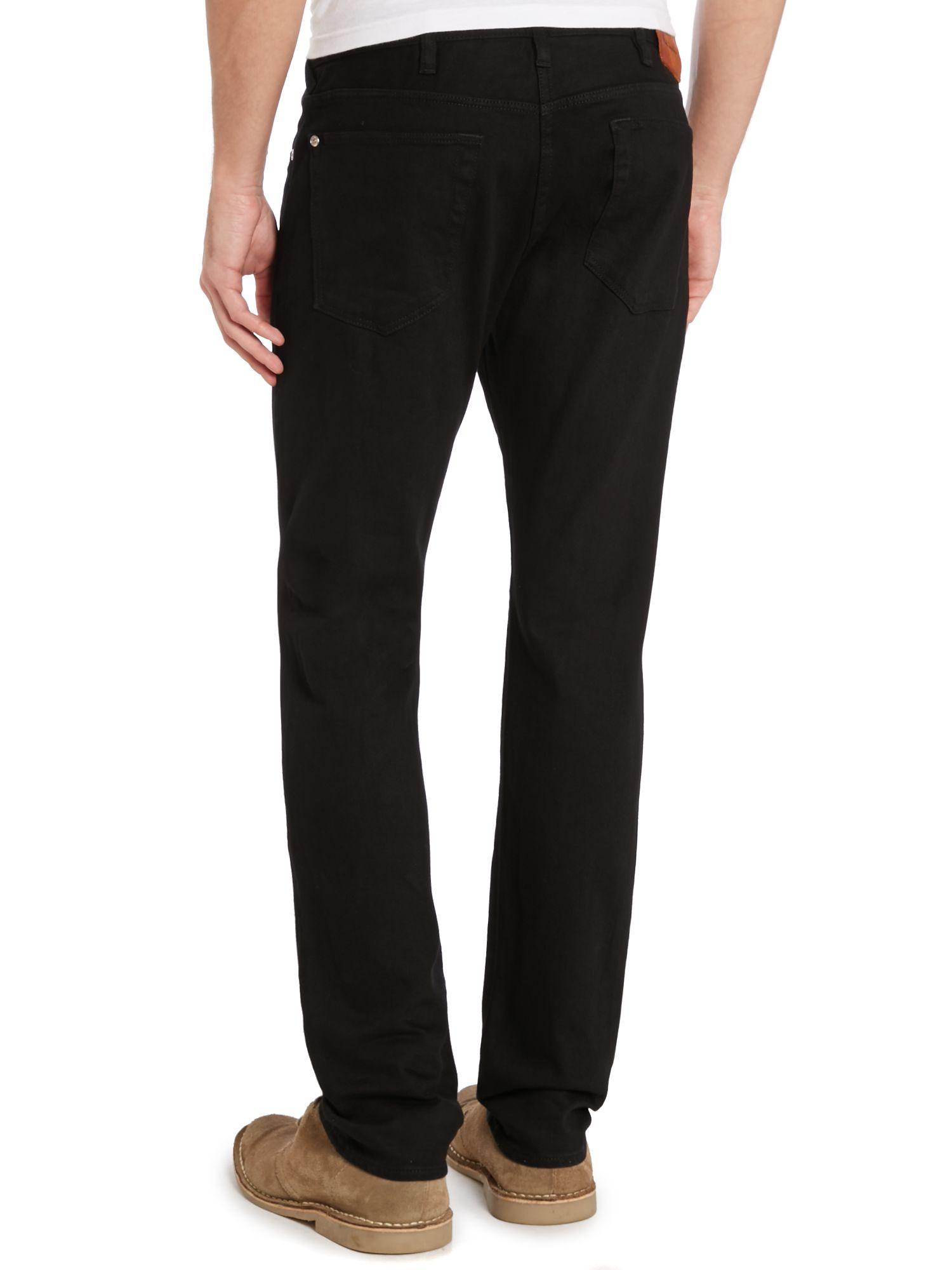 Lyst - Paul Smith Tapered Fit Black Jeans in Black for Men Gallery