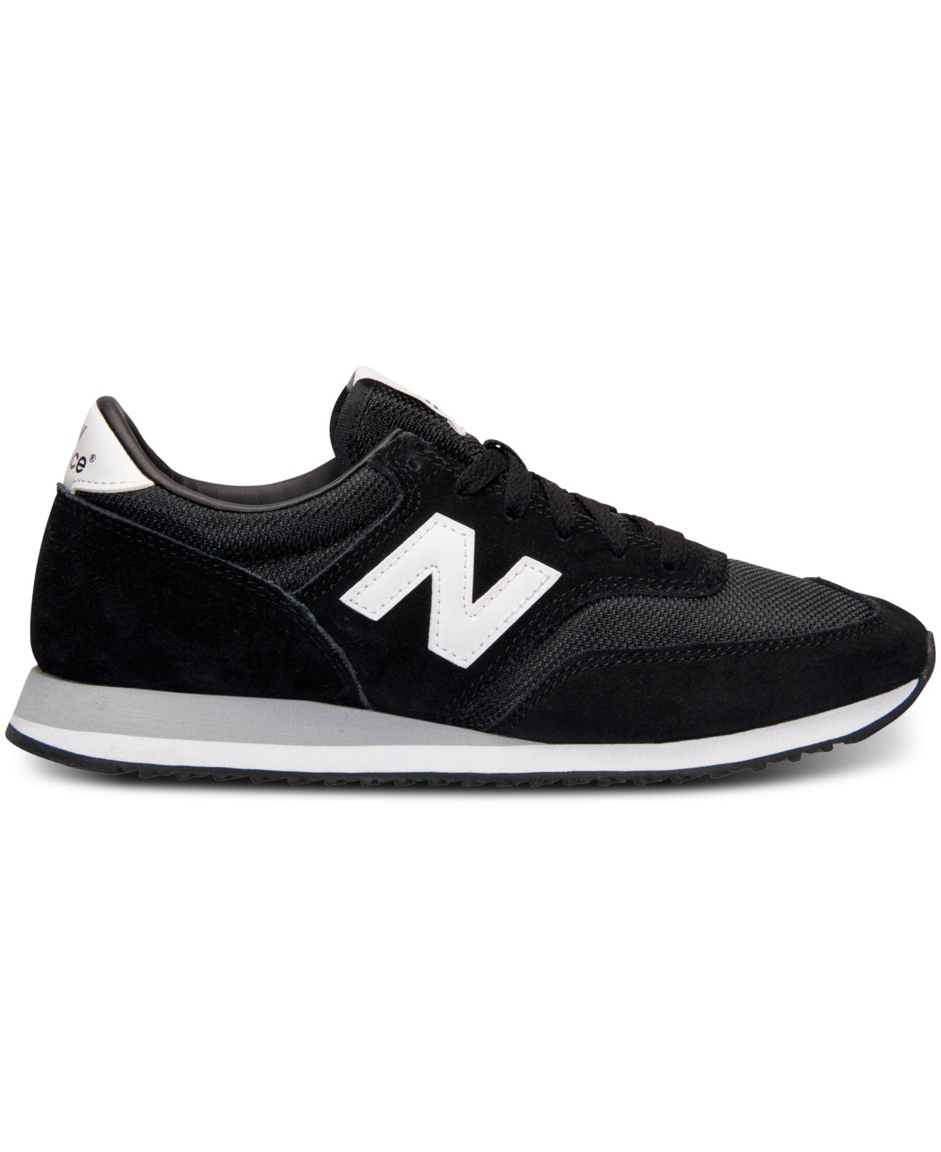 New Balance Suede Women's 620 Casual Sneakers From Finish Line in Black ...