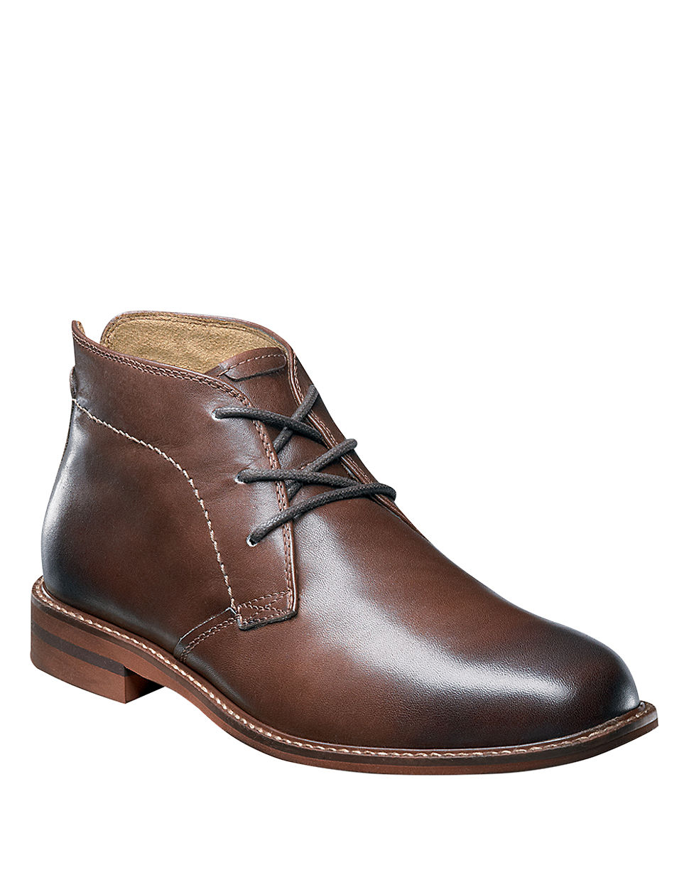 Florsheim Doon Leather Chukka Boots in Brown for Men | Lyst
