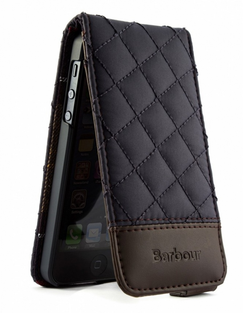 Barbour Quilted Iphone Case in Black for Men - Lyst