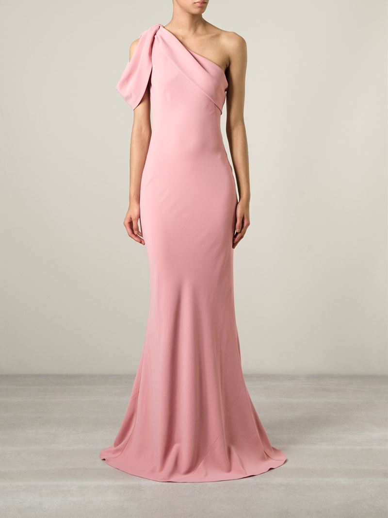 VALENTINO GARAVANI Crystal-embellished silk-crepe gown | NET-A-PORTER