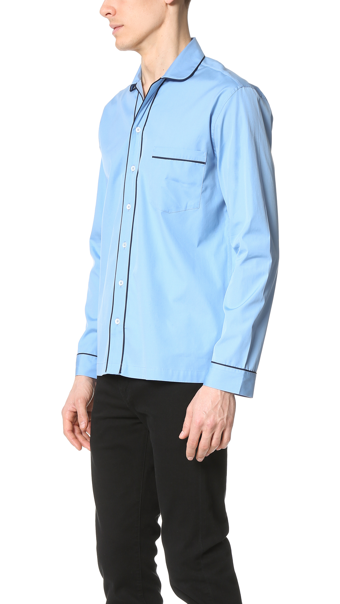 pajama collar shirt