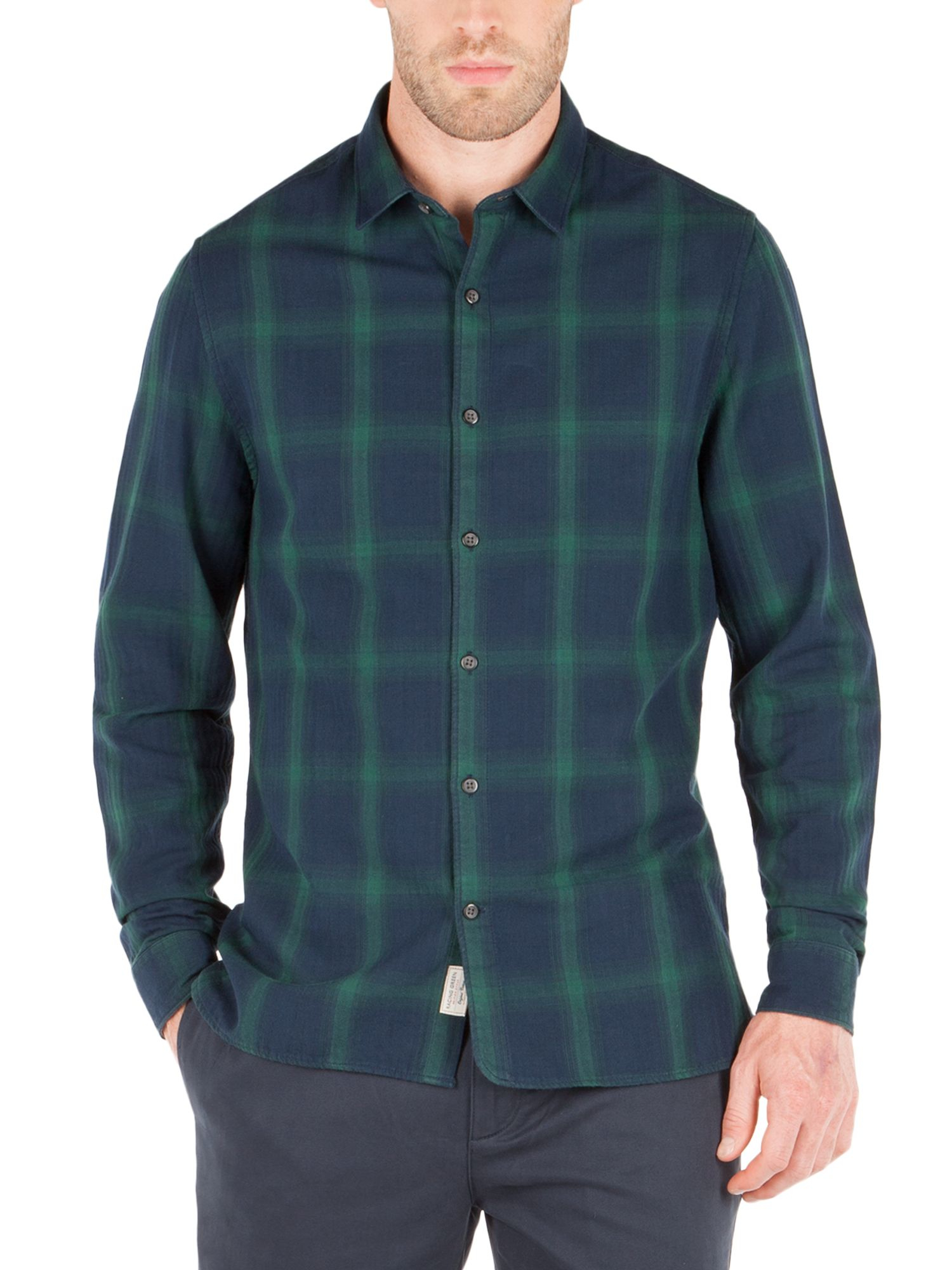 Racing green Payne Large Check Shirt in Green for Men | Lyst