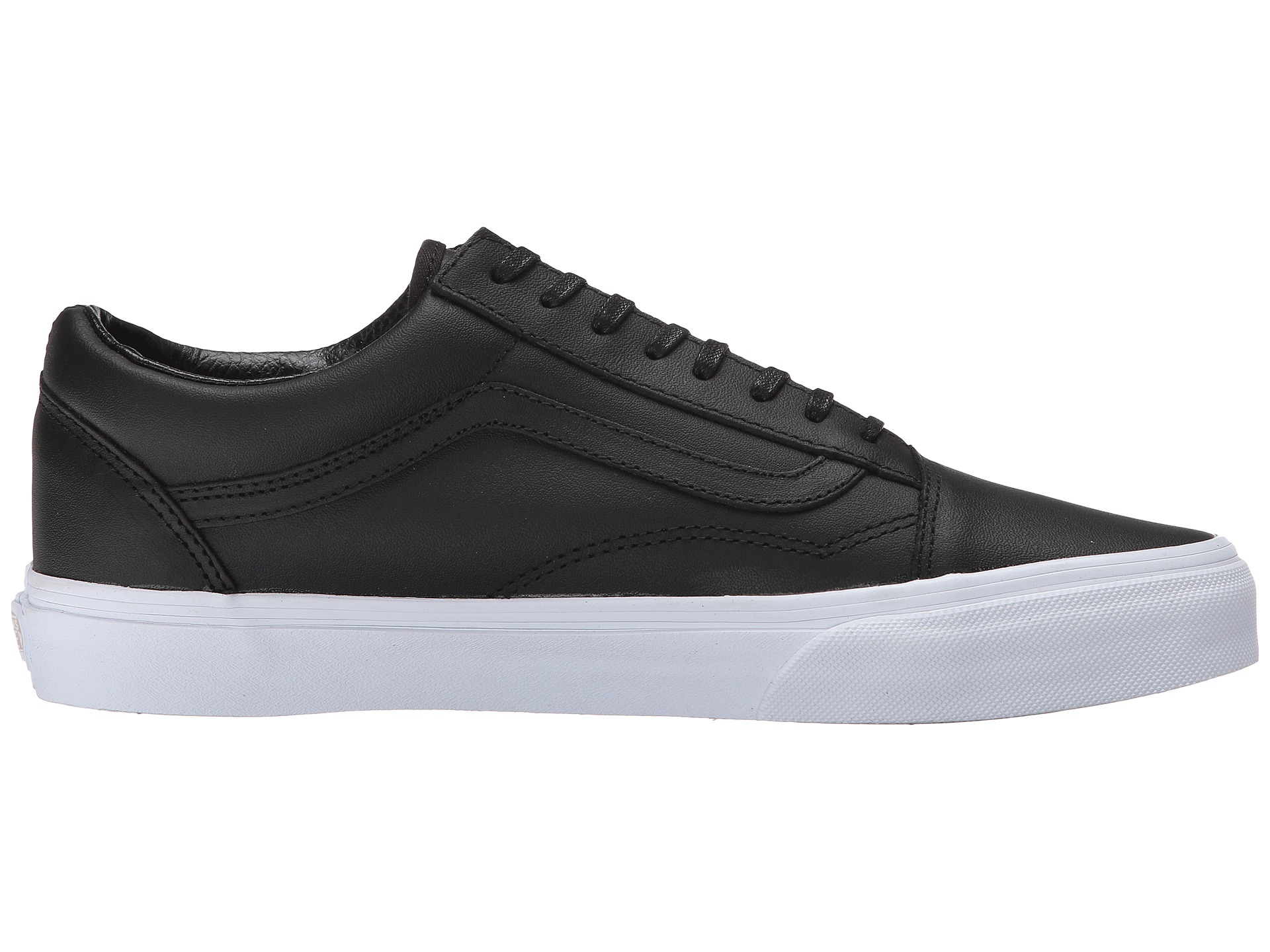 vans old skool leather black