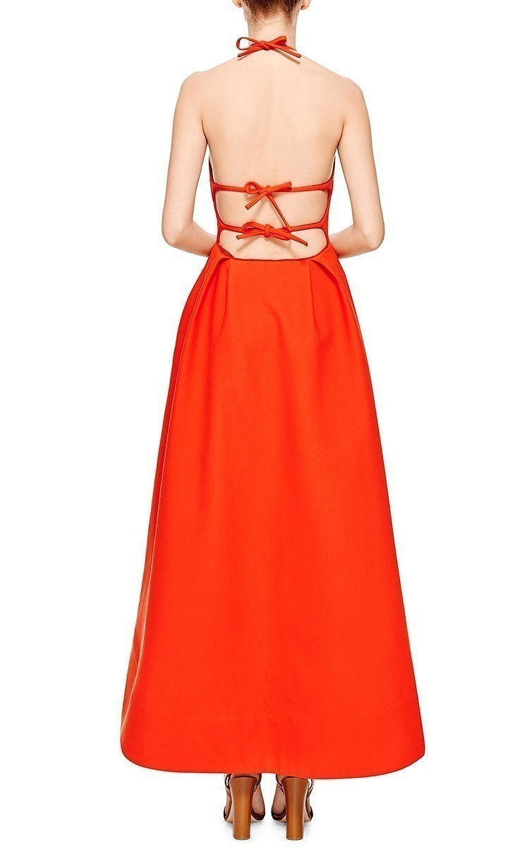 Rosie assoulin red dress Clearance