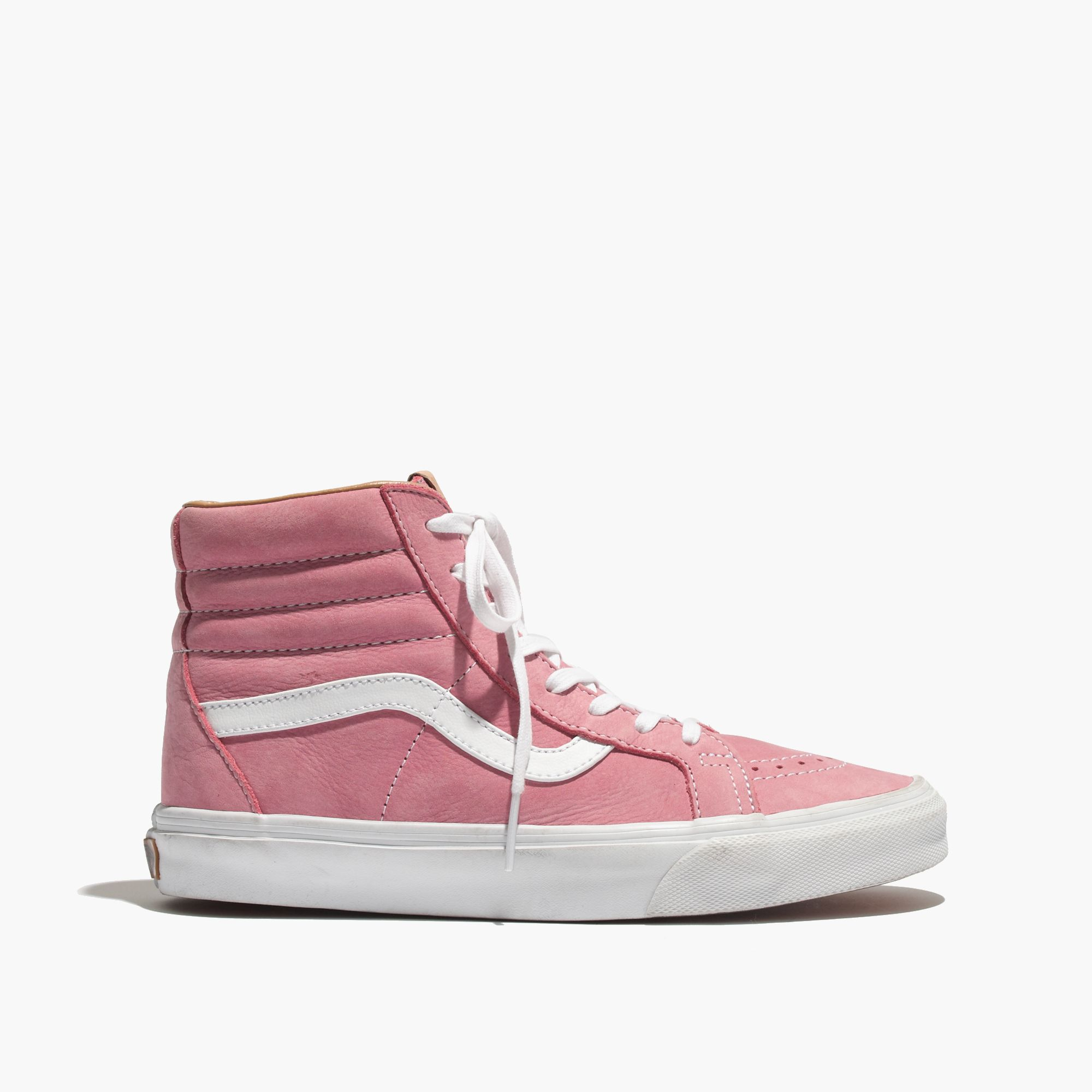 Madewell Vans® Sk8-hi Leather High-top Sneakers In Pink - Lyst