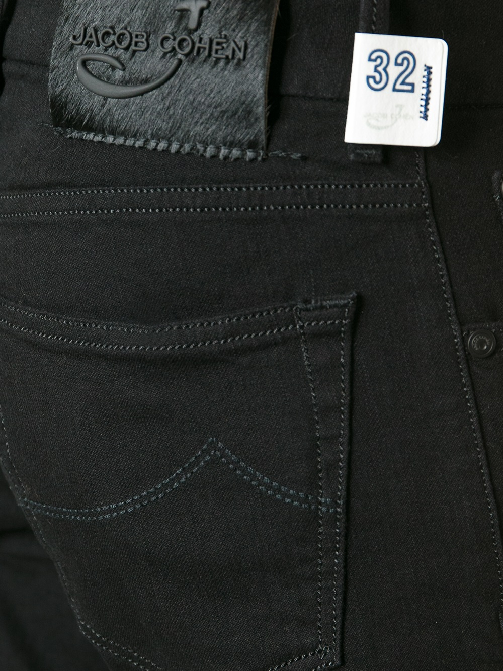 black jacob cohen jeans
