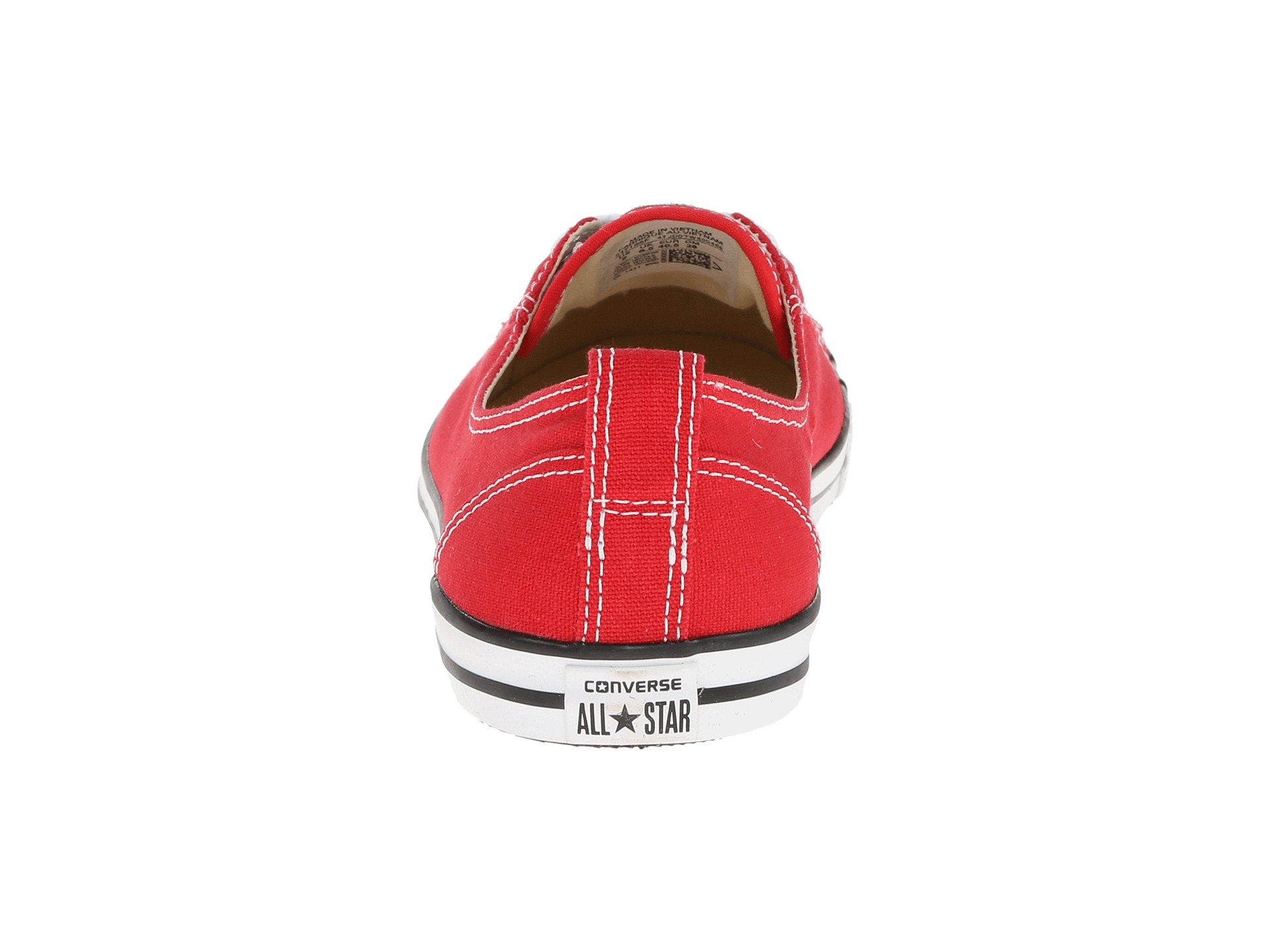 Converse Chuck Taylor® All Star® Ballet Lace Slip in Red | Lyst