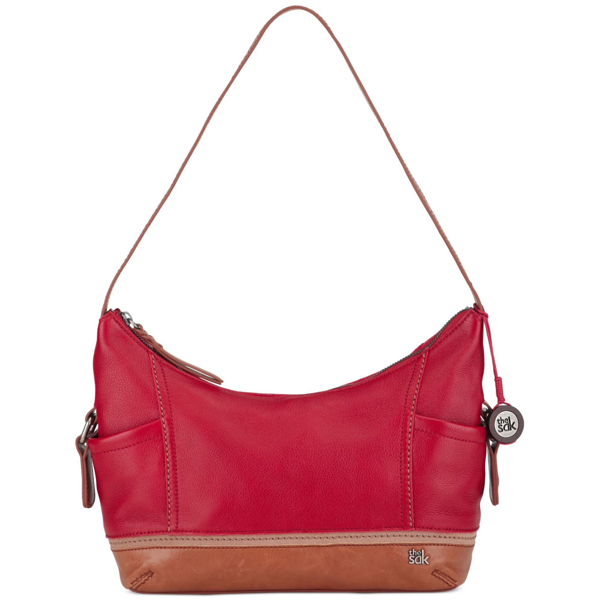 The Sak Kendra Leather Hobo in Red (CHERRY BLOCK) | Lyst