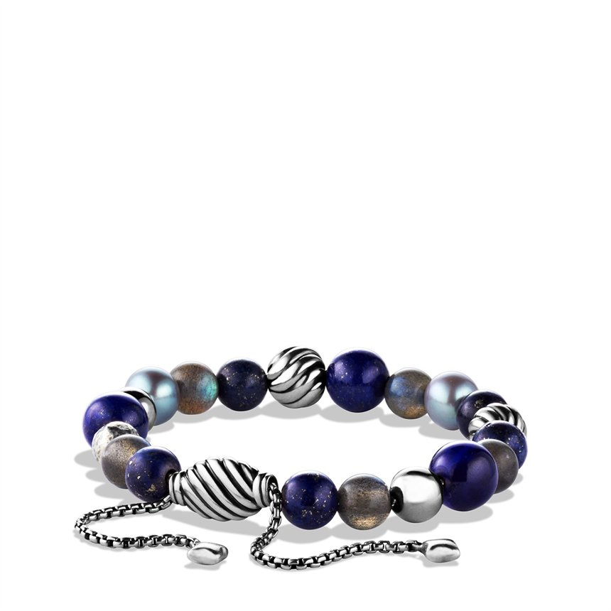 Lyst David Yurman Spiritual Beads Bracelet in Blue