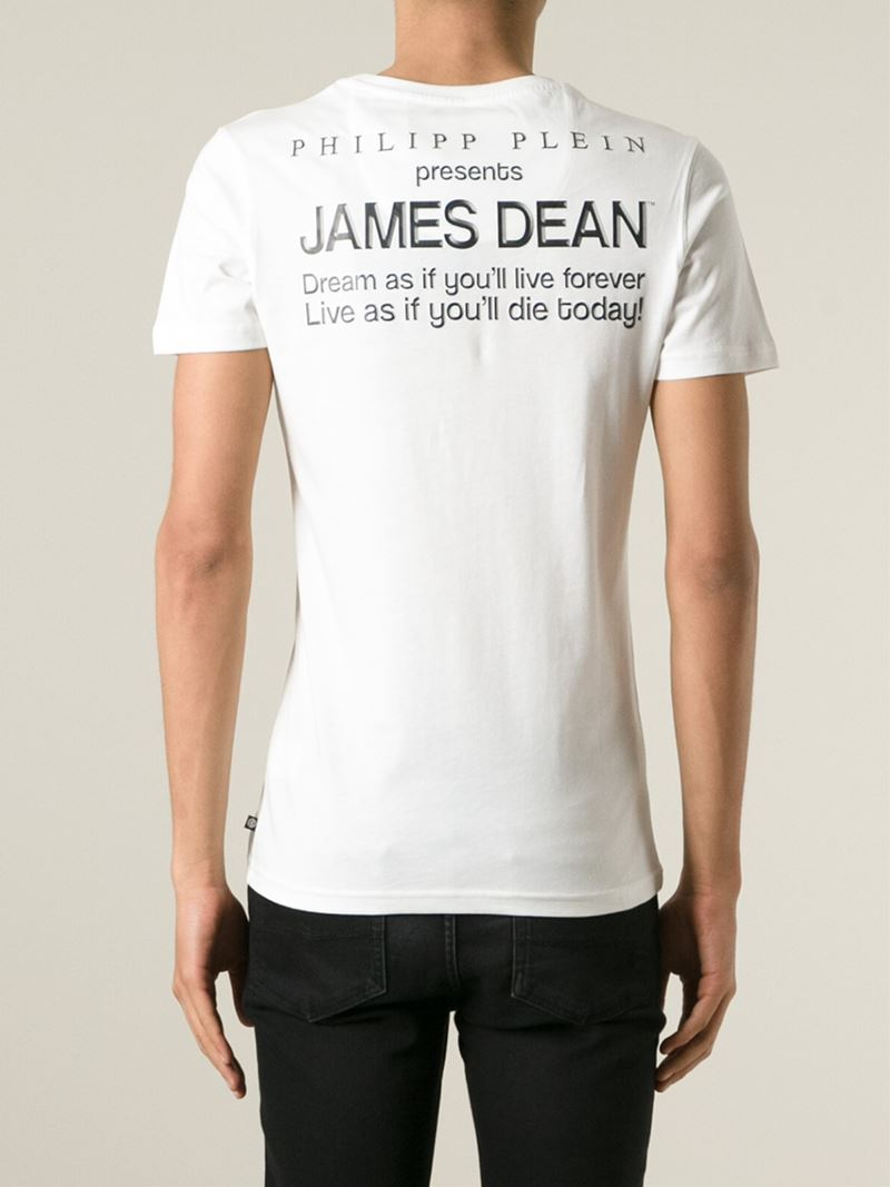 Philipp Plein James Dean-Print T-Shirt 