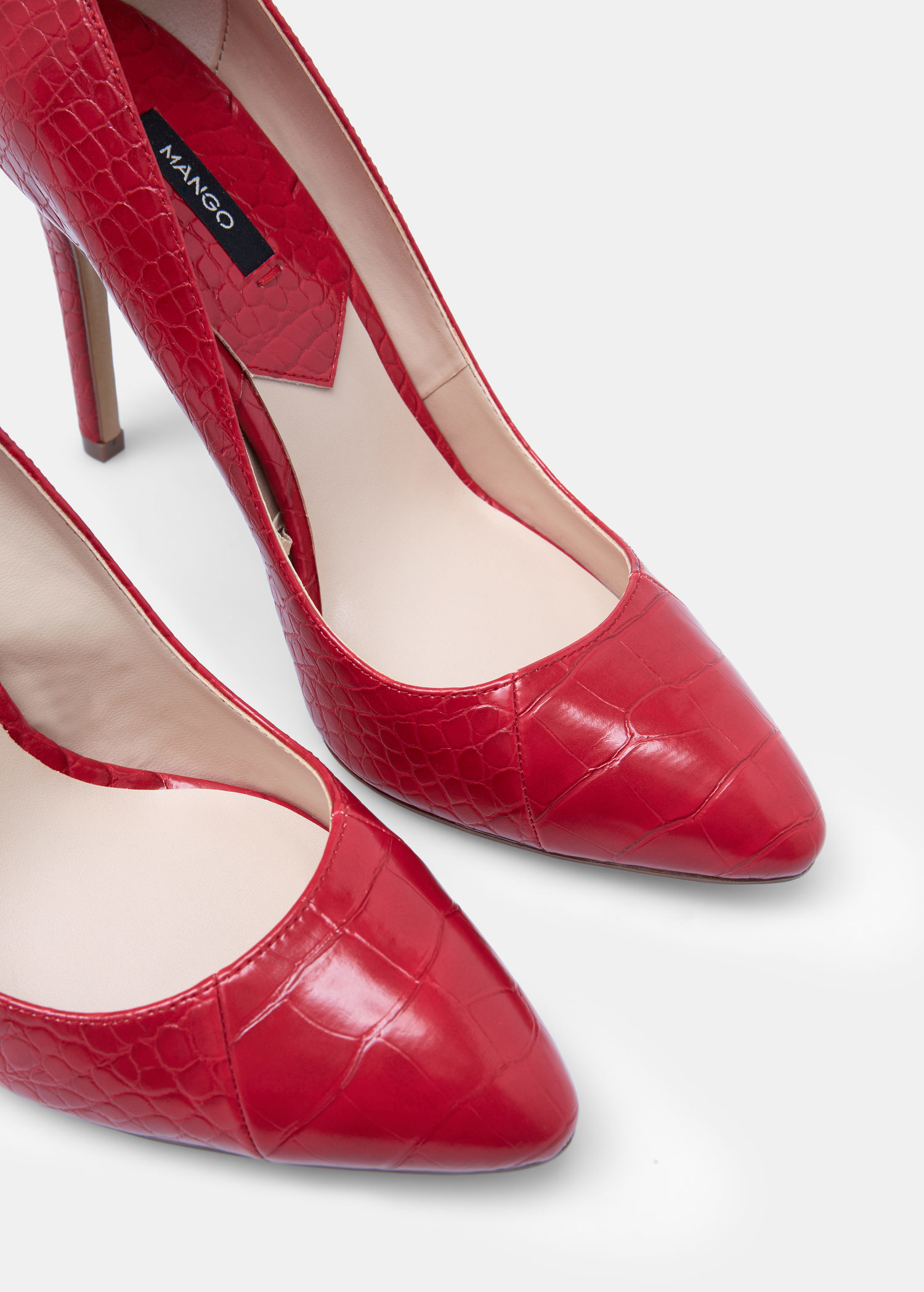 mango red heels