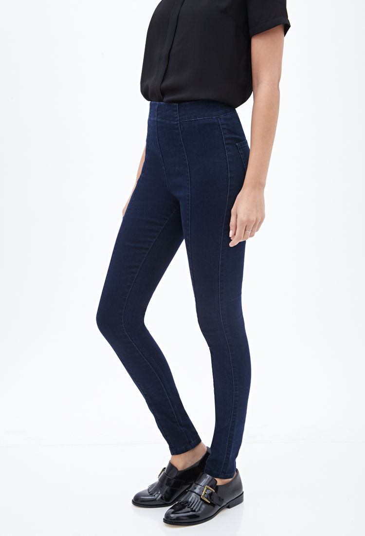 forever 21 high rise skinny jeans
