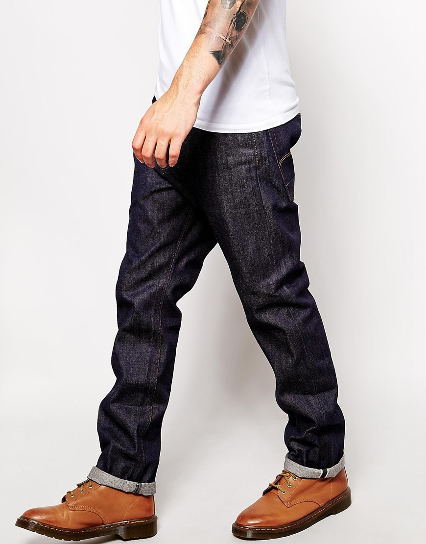 G-Star RAW G Star Jeans Us First Straight Fit Red Listed Selvedge in ...