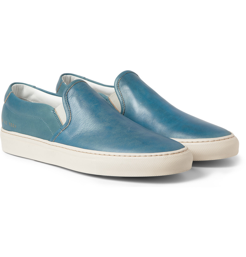 name brand slip on sneakers