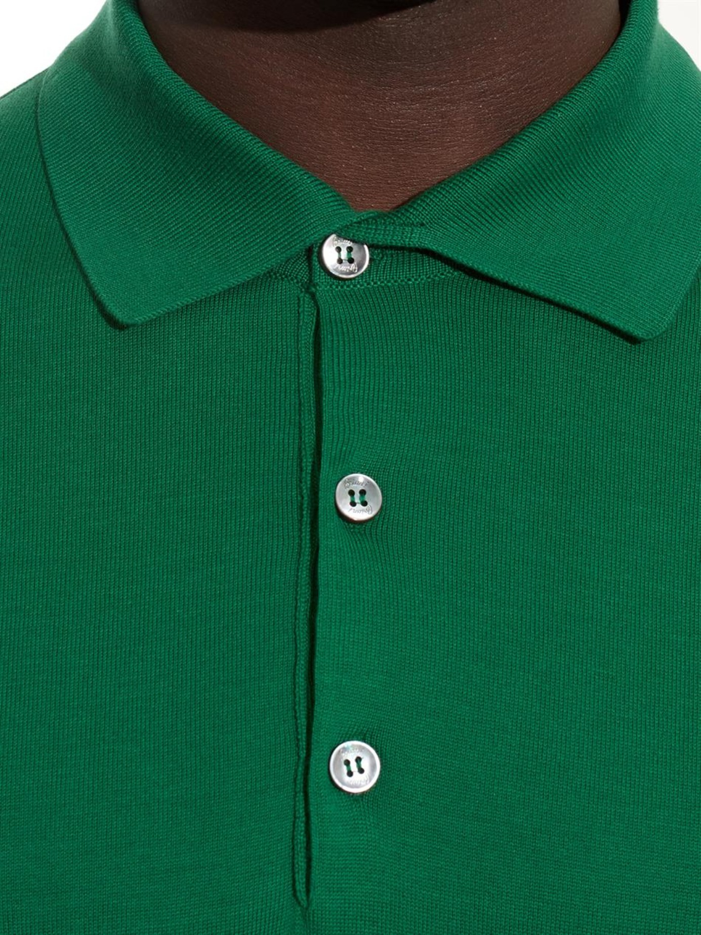 brioni long sleeve polo