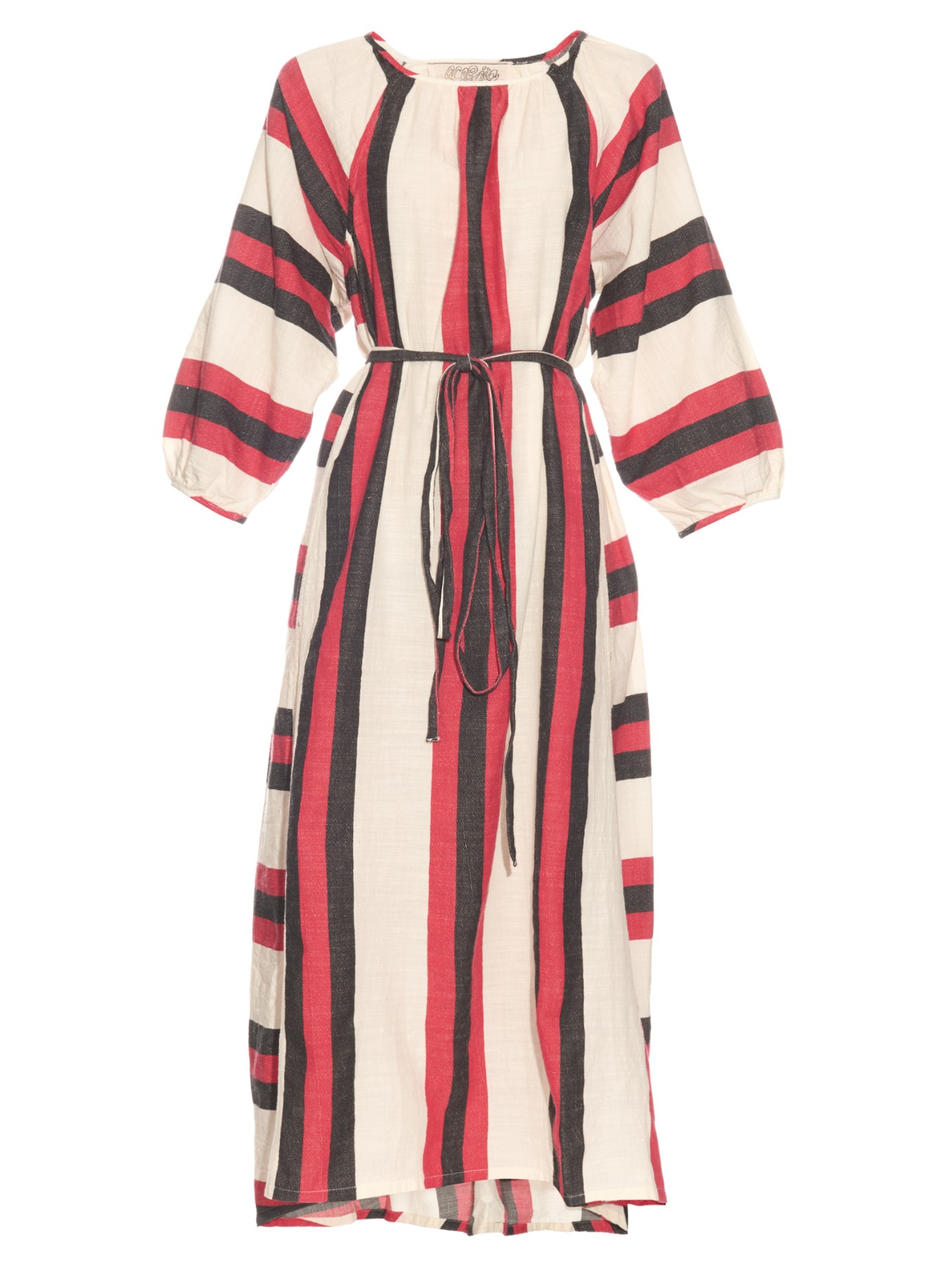 Ace & Jig Heather Striped Cotton Dress in Red White (Red) - Lyst