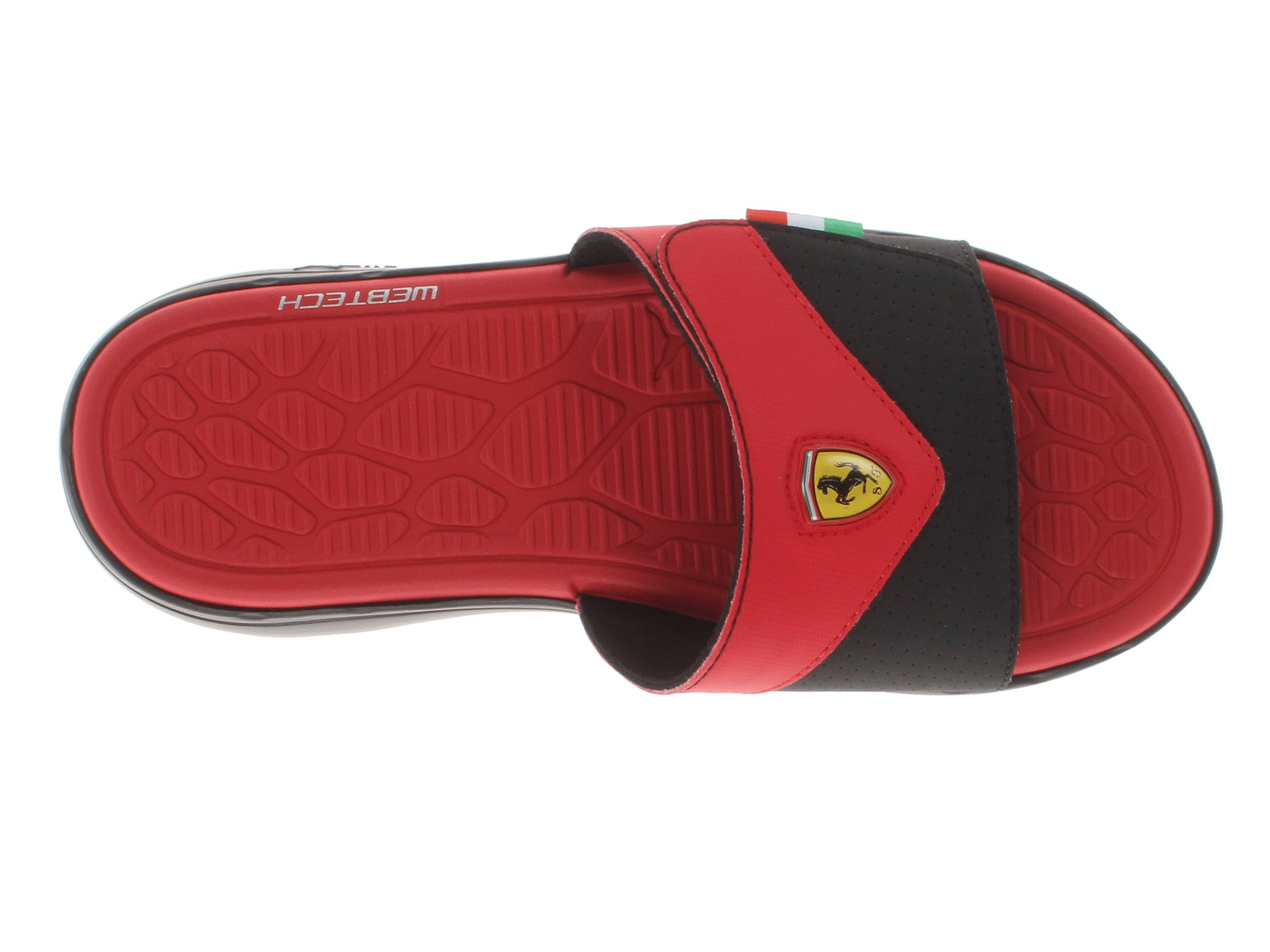 PUMA Ferrari Slip in Slide in Red for Men | Lyst