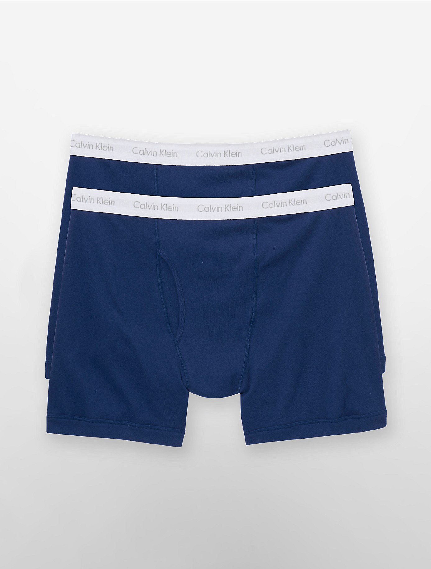 Calvin Klein Underwear 2 Pack Big + Tall Boxer Briefs in Blue for Men ...