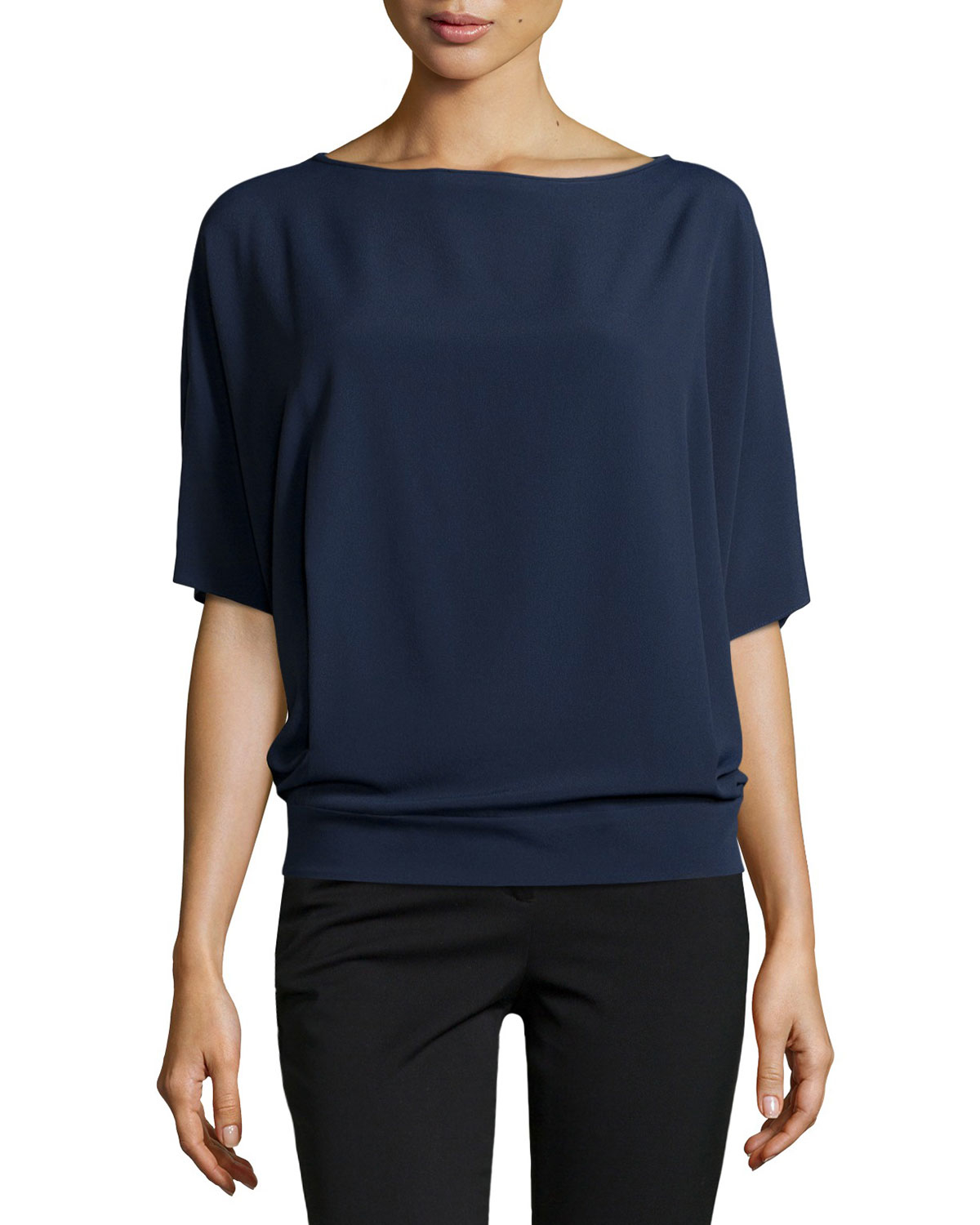 Michael kors Elbowlengthsleeve Tunic in Blue Lyst