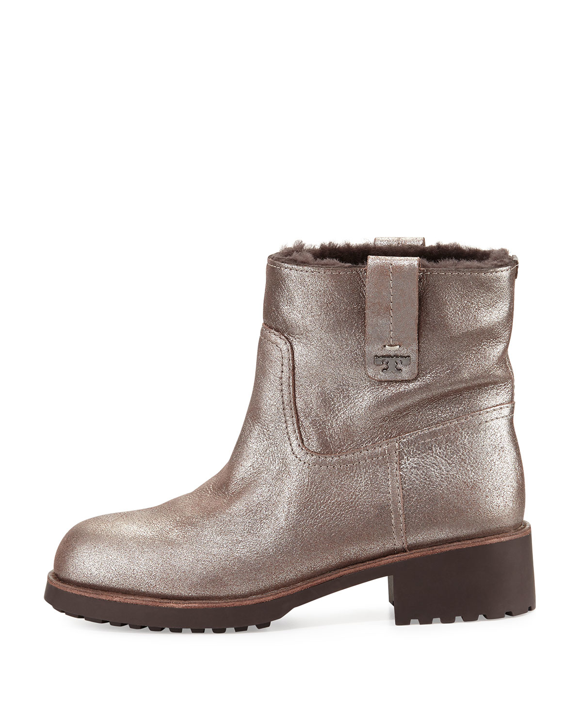 tory burch fur lined boots