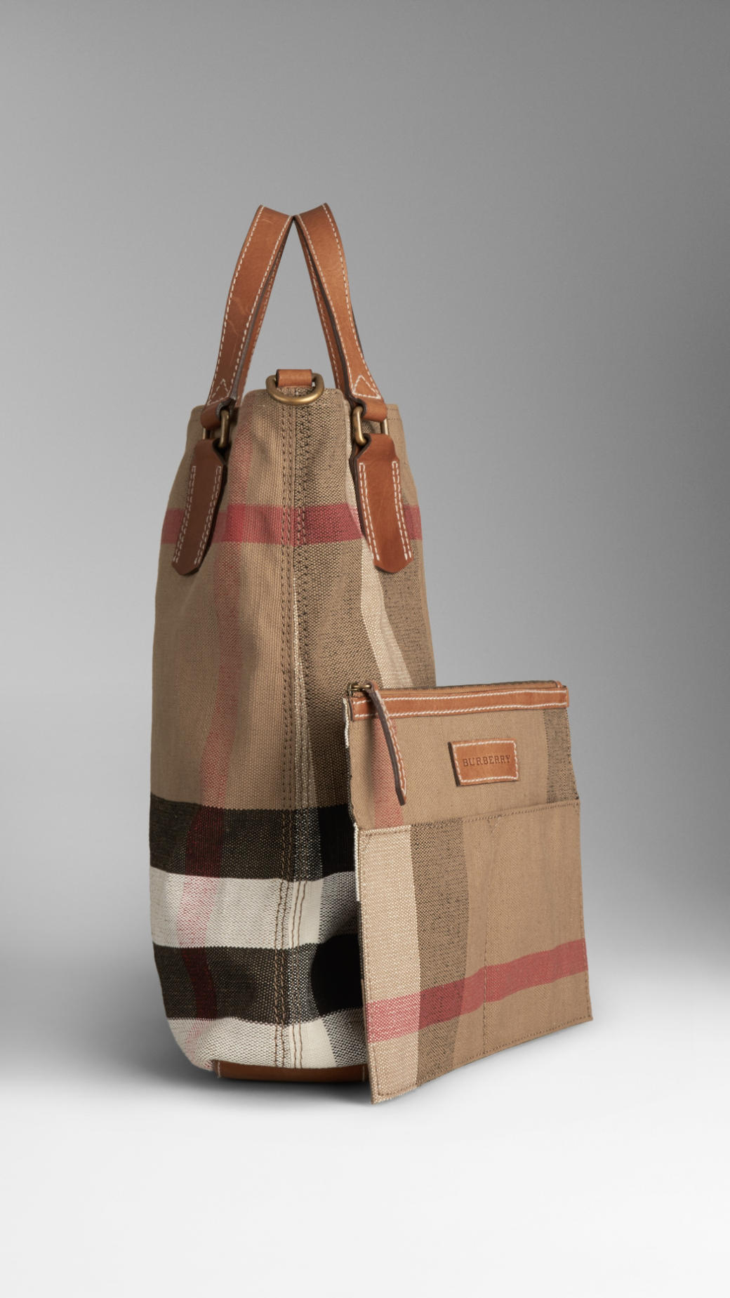 burberry canvas bag