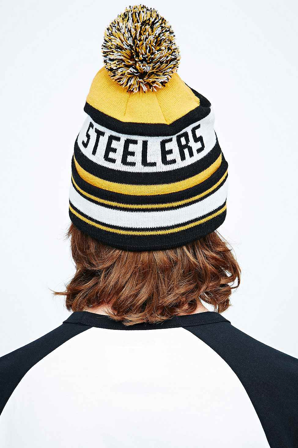 pittsburgh steelers bobble hat