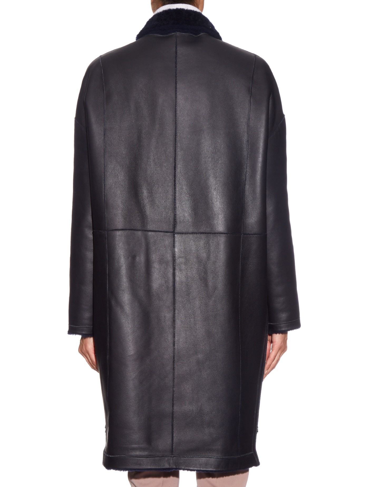 Sprung freres black lambskin coat Outlet