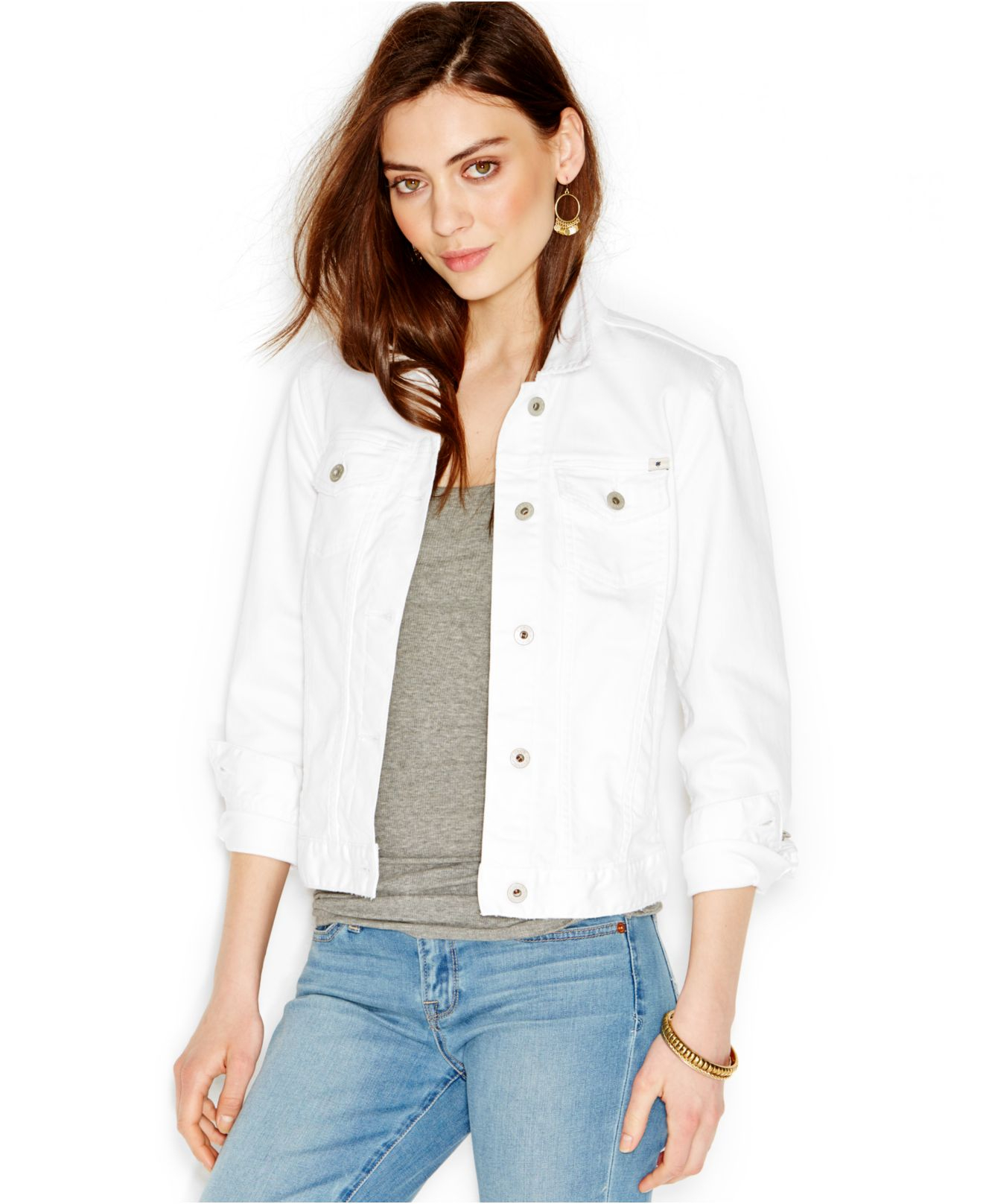 lucky brand jeans white