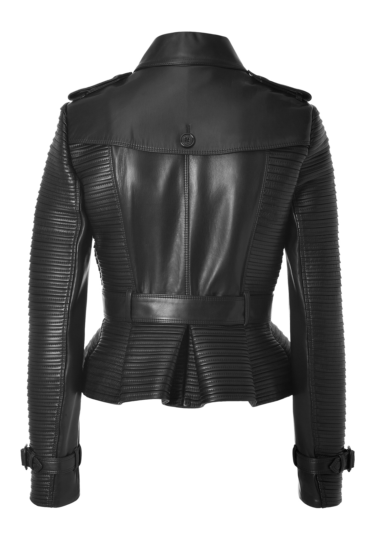 Lyst - Burberry Leather Headington Jacket in Black in Black