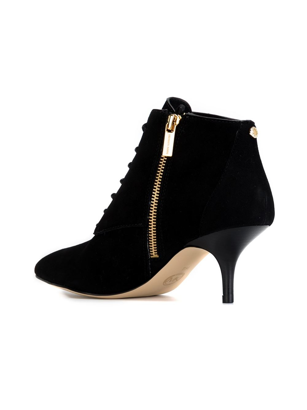 michael kors lace up booties
