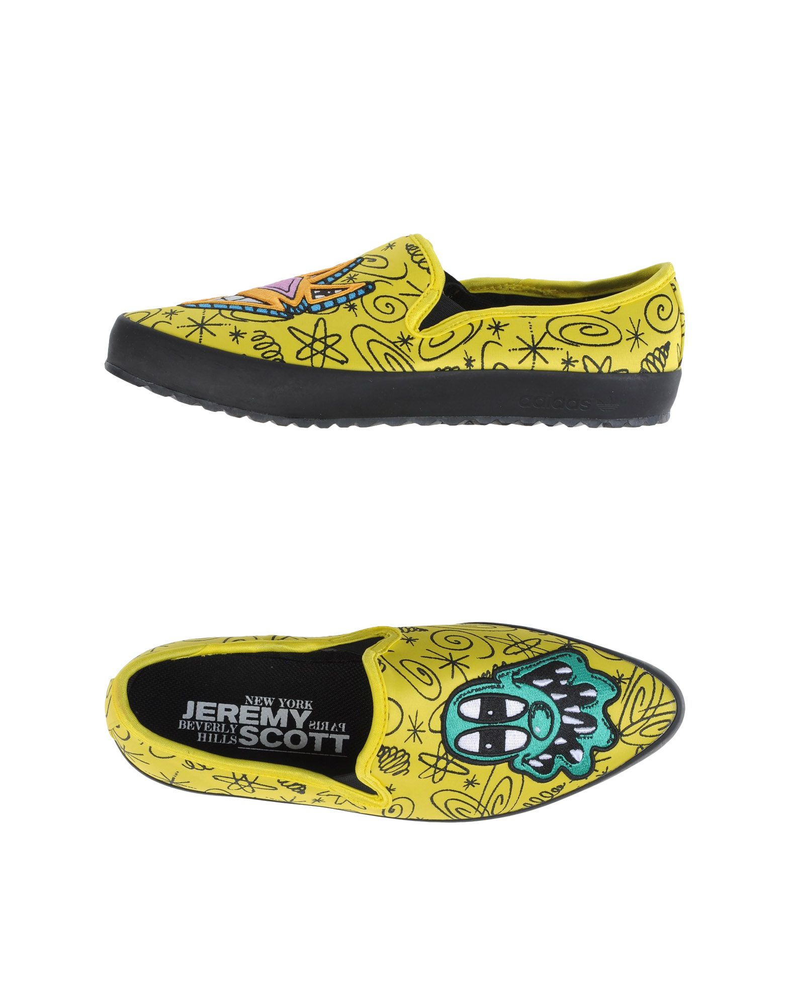 Jeremy Scott for adidas Moccasins in Yellow Lyst