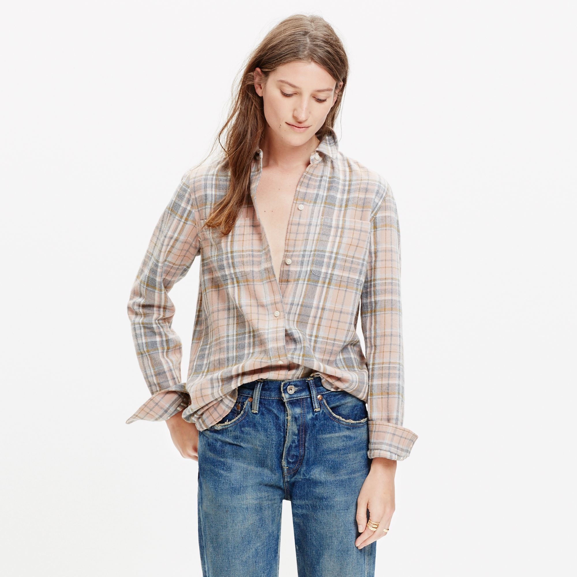 Madewell Ex-boyfriend Shirt In Camden 