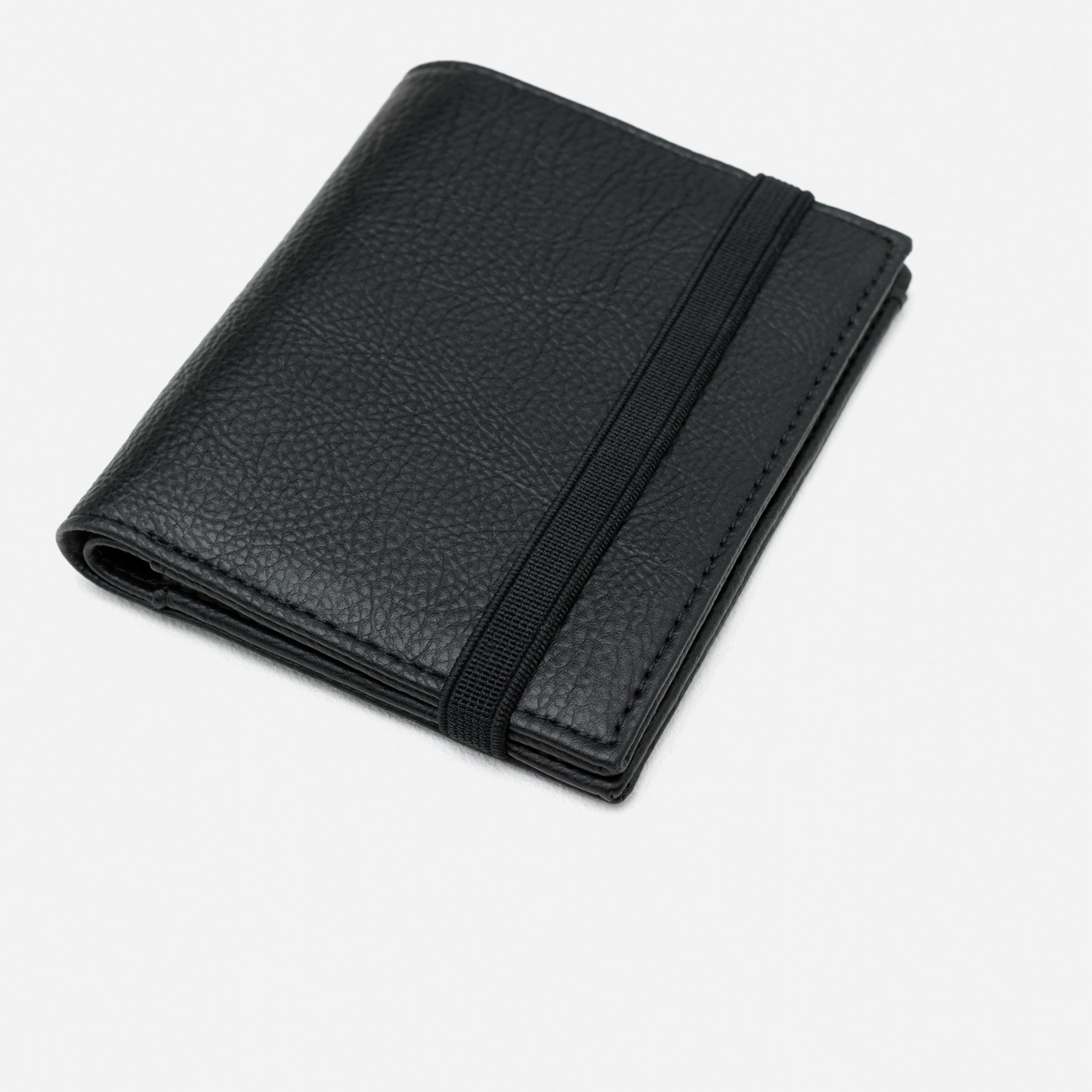 Zara Wallet With Stretch Detail Wallet With Stretch Detail in Black for