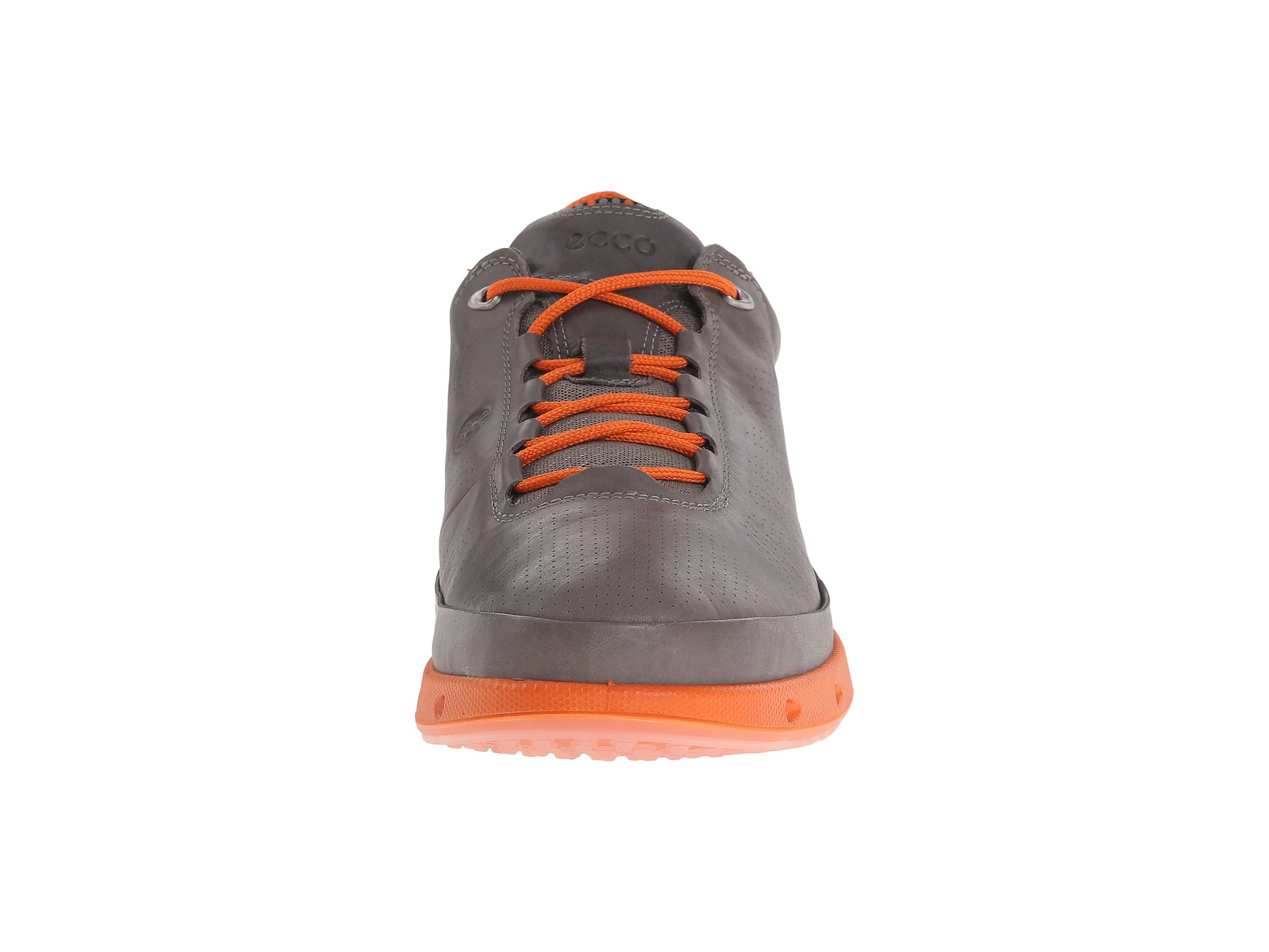 ecco orange shoes