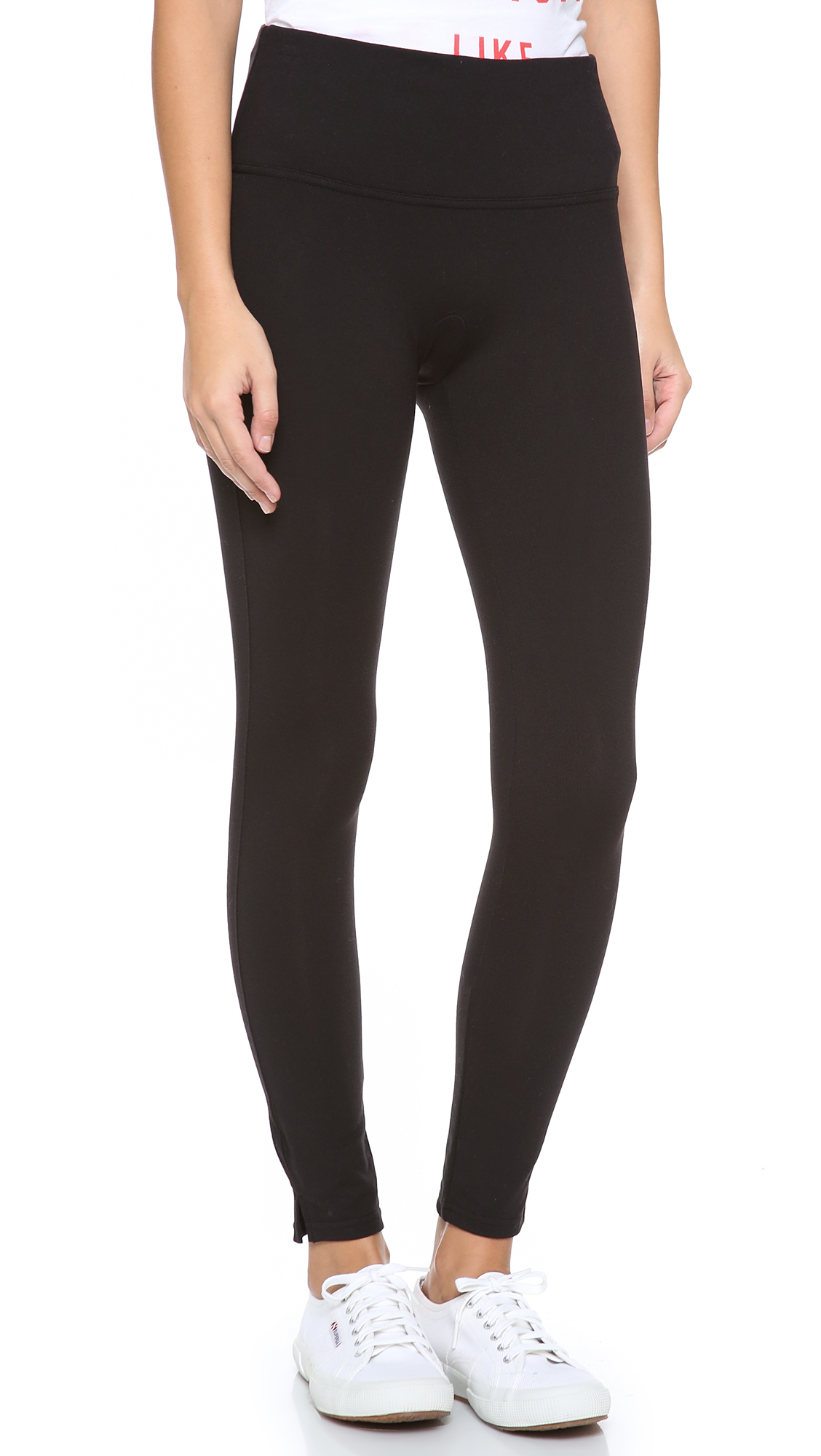 Spanx Ready To Wow! Structured Leggings - Black - Lyst