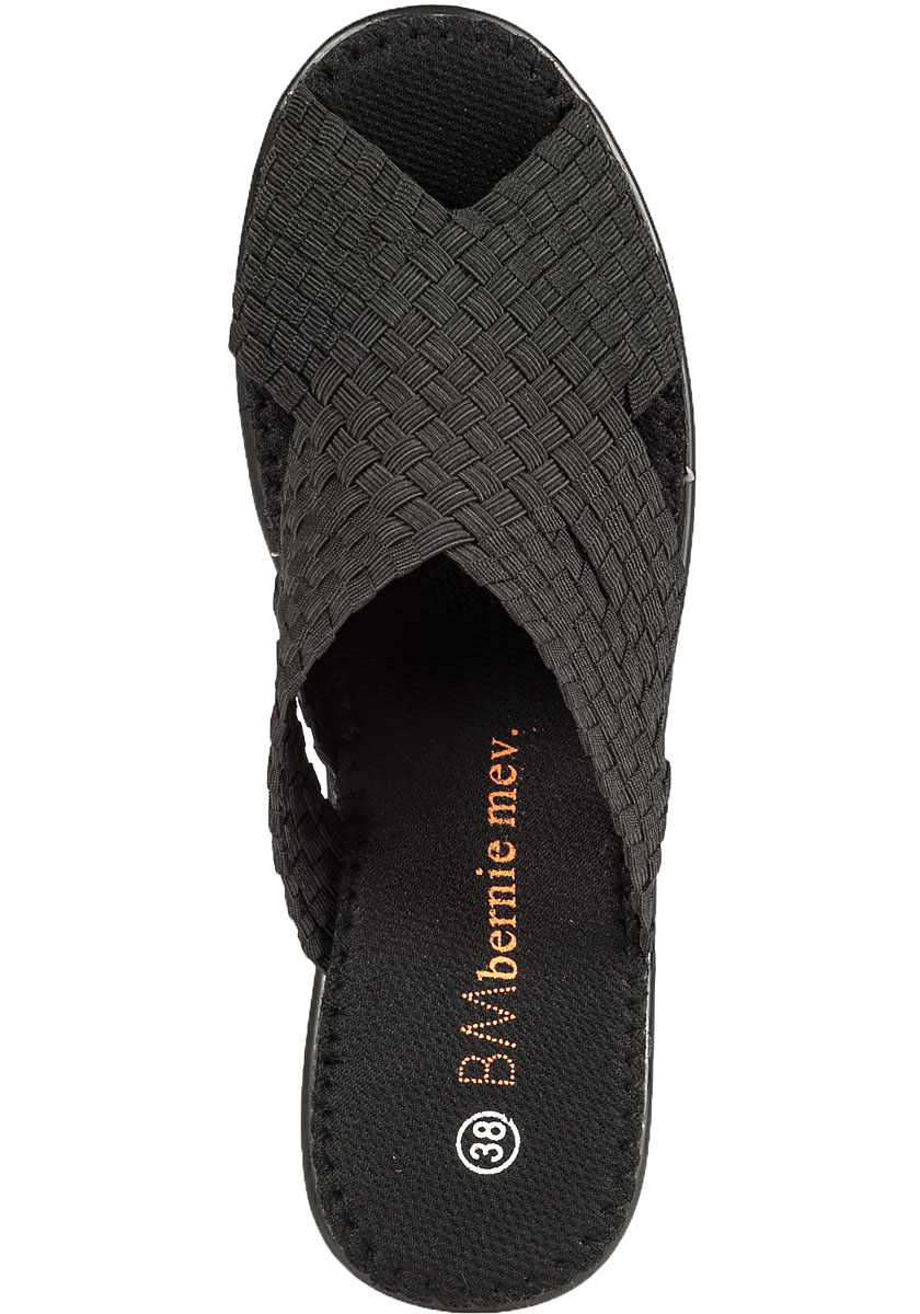 Bernie Mev Lori Wedge Sandals in Black Lyst