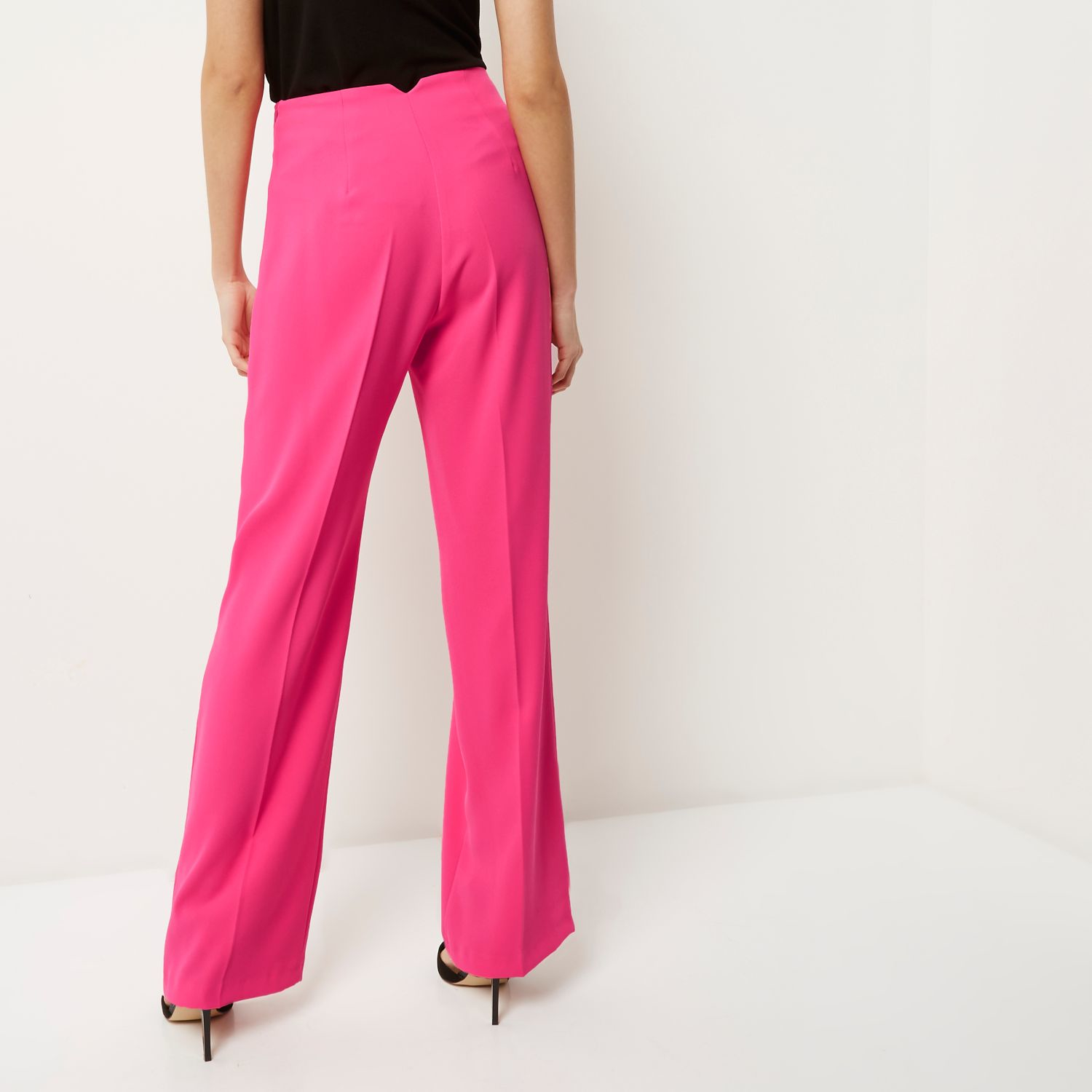 bright pink pants