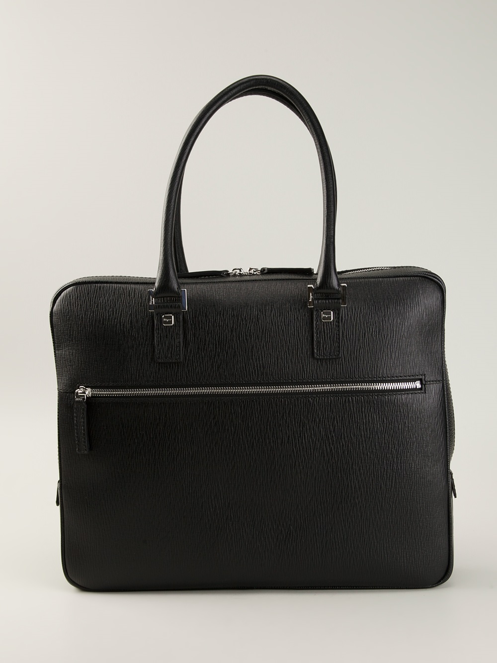Lyst Ferragamo Branded Laptop Bag in Black for Men