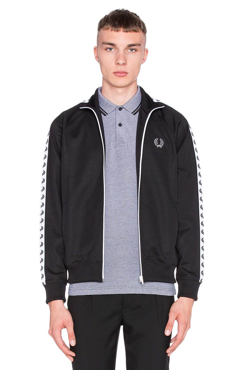 fred perry tricot track jacket