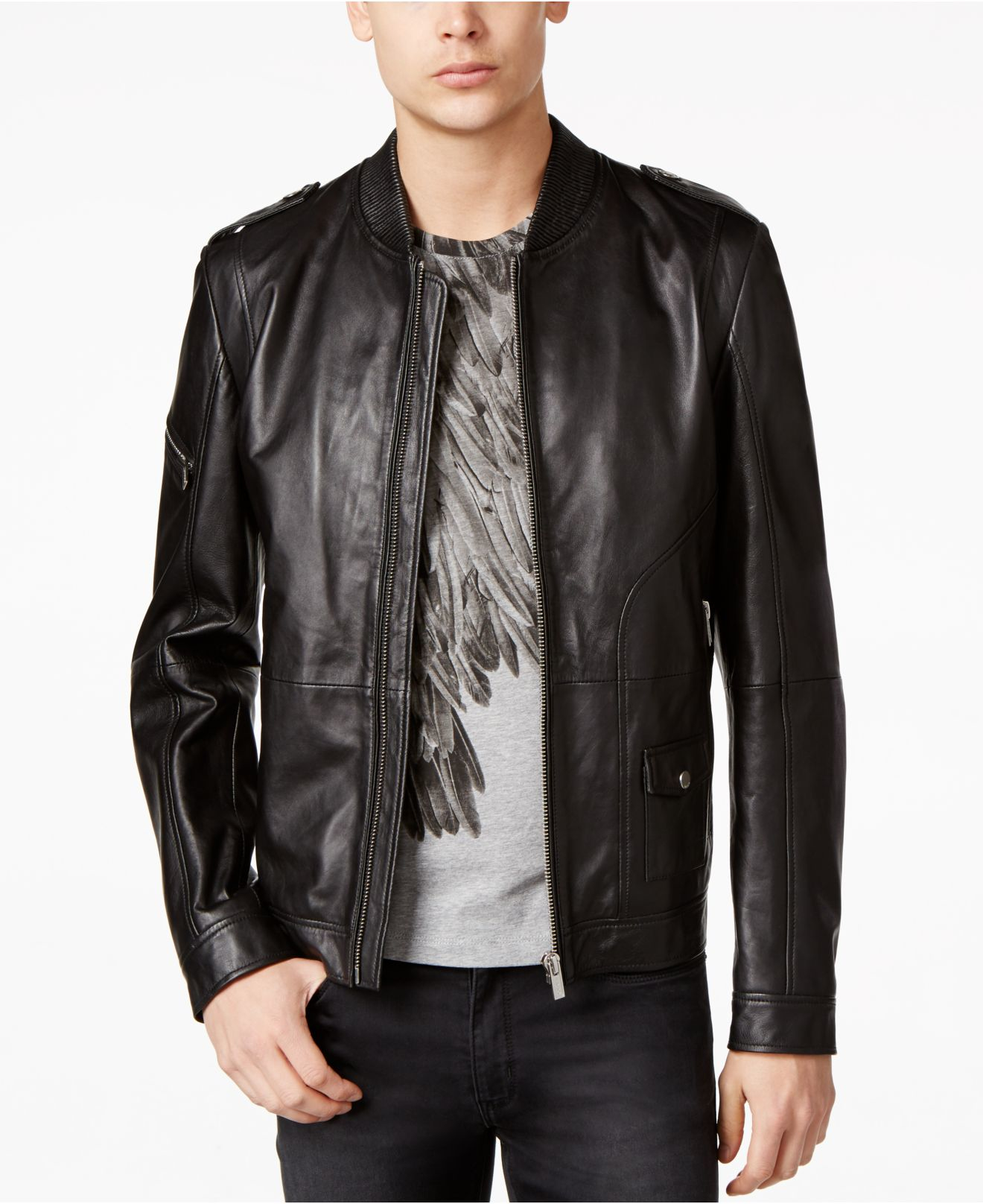 Hugo Boss Amg Leather Jacket Flash Sales, 58% OFF | ilikepinga.com