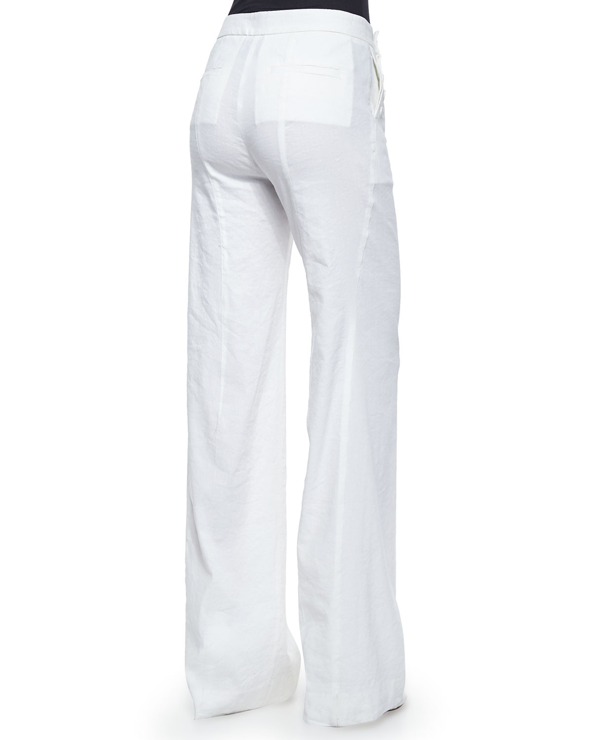womens high waisted linen pants