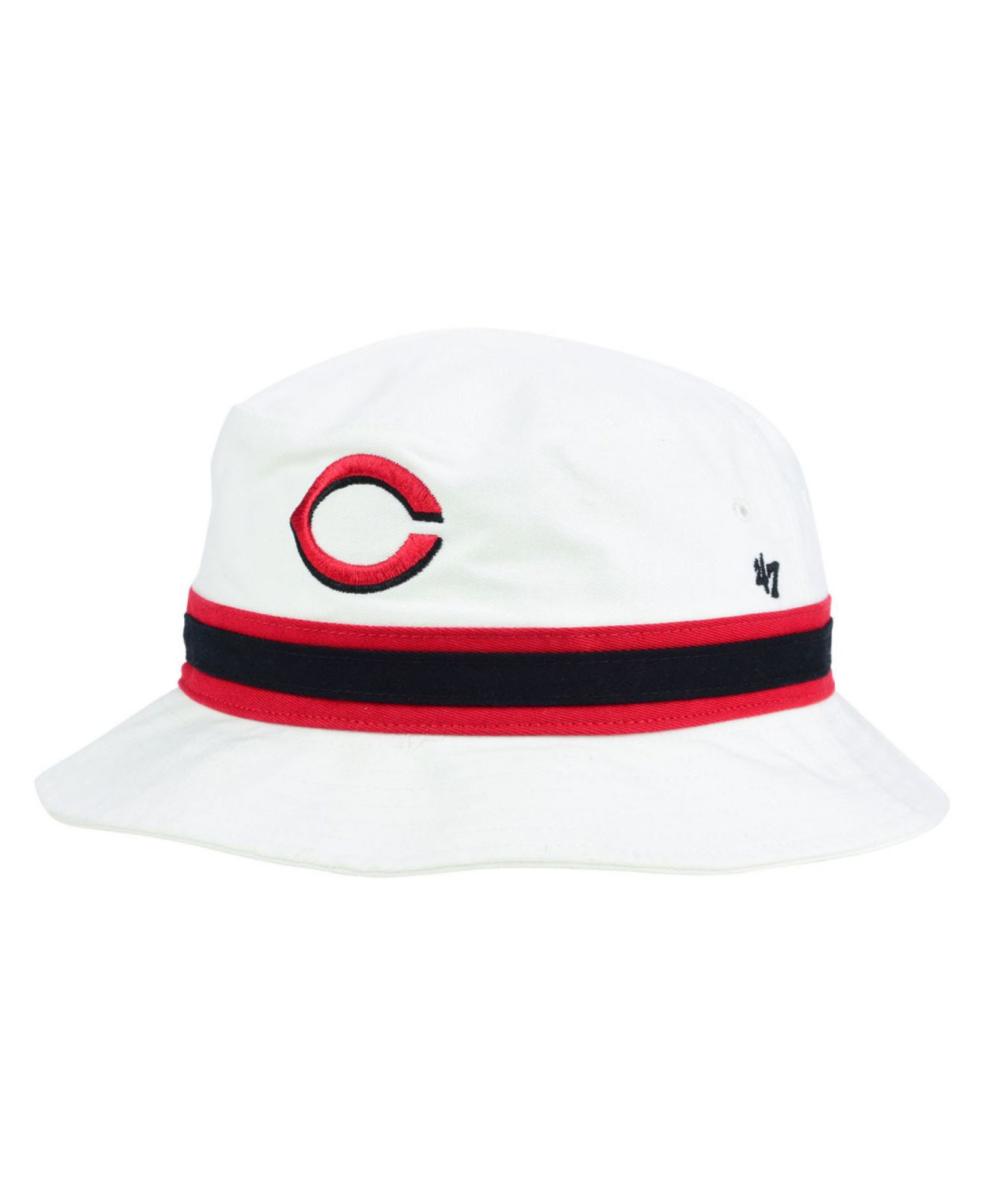 cincinnati reds bucket hat