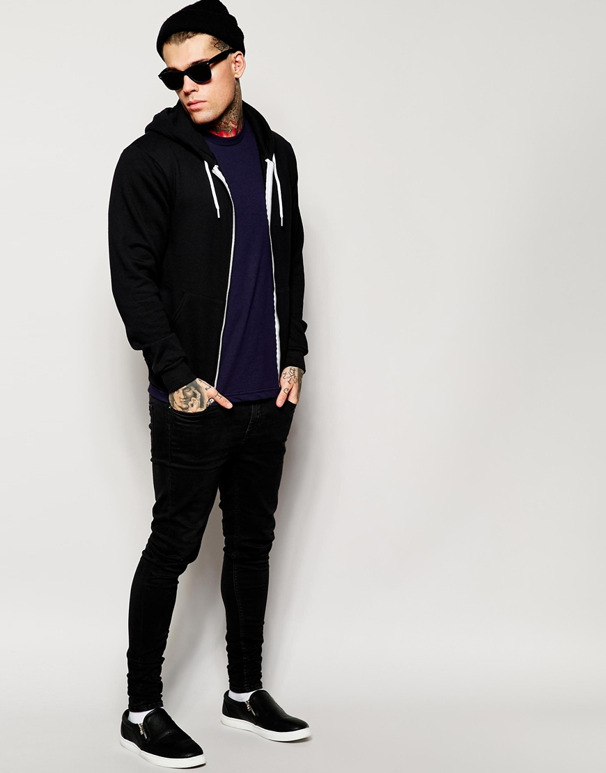 american apparel mens hoodie